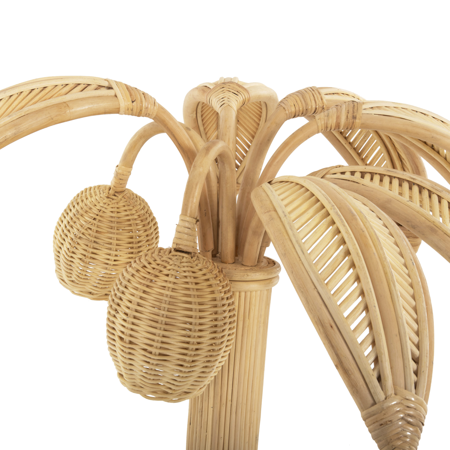 ΔΙΑΚΟΣΜΗΤΙΚΟ ΔΕΝΤΡΟ COCOON HM4319 τ.ΚΟΚΟΦΟΙΝΙΚΑ ΑΠΟ ΦΥΣΙΚΟ RATTAN Φ88x84Υεκ. - Image 6