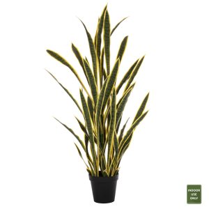 ΔΙΑΚΟΣΜΗΤΙΚΟ ΣΥΝΘΕΤΙΚΟ ΦΥΤΟ HM7994.01 ΣΑΝΣΕΒΙΕΡΙΑ ΚΙΤΡΙΝΟ-ΠΡΑΣΙΝΟ ΜΕ ΓΛΑΣΤΡΑ 150Υεκ.