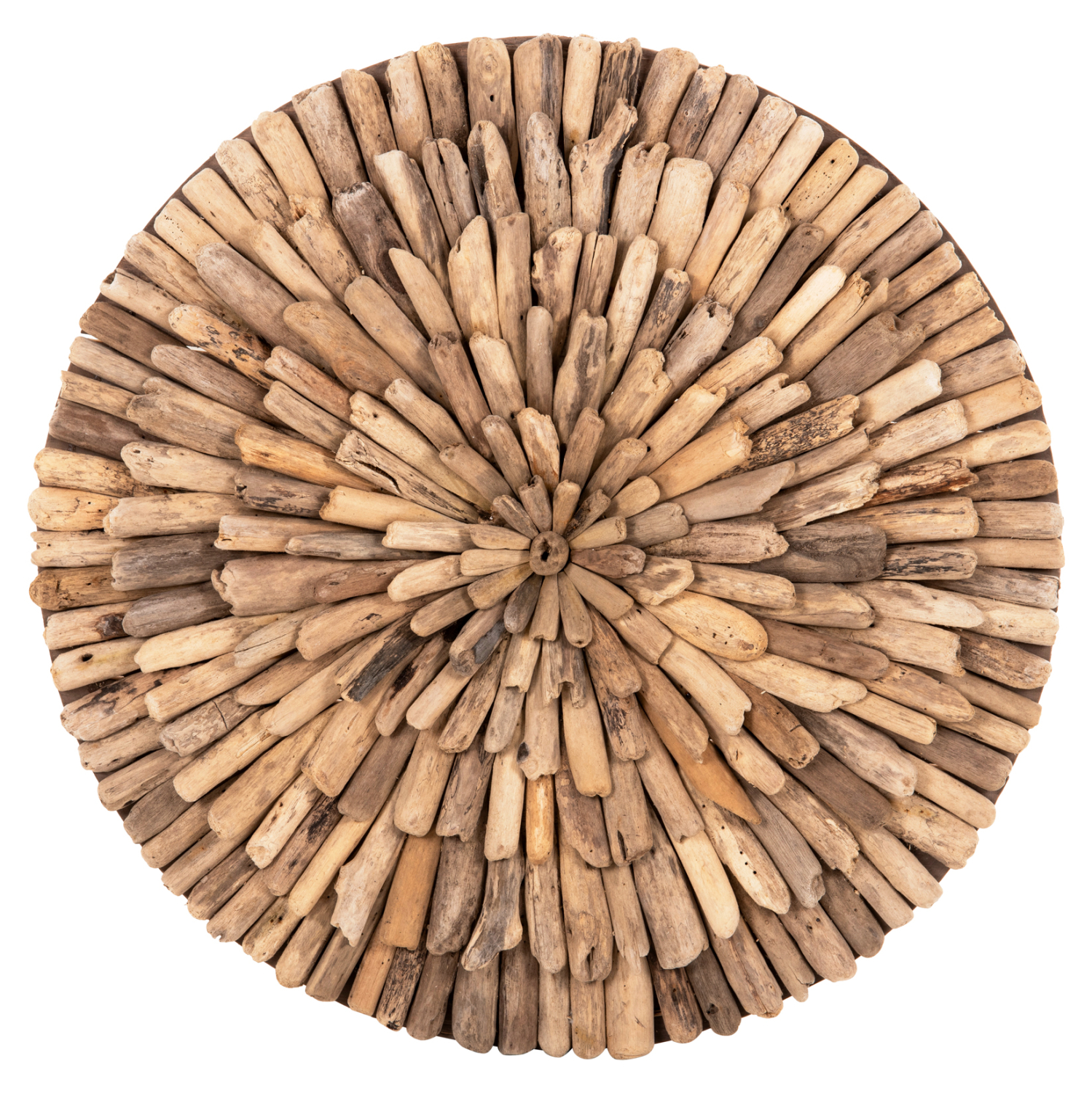 ΔΙΑΚΟΣΜΗΤΙΚΟ ΤΟΙΧΟΥ ΣΤΡΟΓΓΥΛΟ CHIIKI HM4298 DRIFTWOOD ΣΕ ΦΥΣΙΚΟ Φ60 εκ. - Image 3