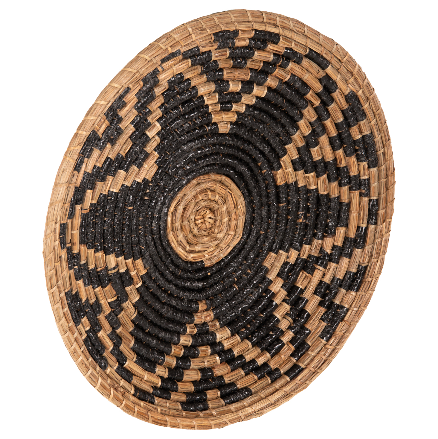 ΔΙΑΚΟΣΜΗΤΙΚΟ ΤΟΙΧΟΥ ΣΤΡΟΓΓΥΛΟ HM7863 MENDONG GRASS ΣΕ ΦΥΣΙΚΟ & ΜΑΥΡΟ Φ51x6Βεκ. - Image 3