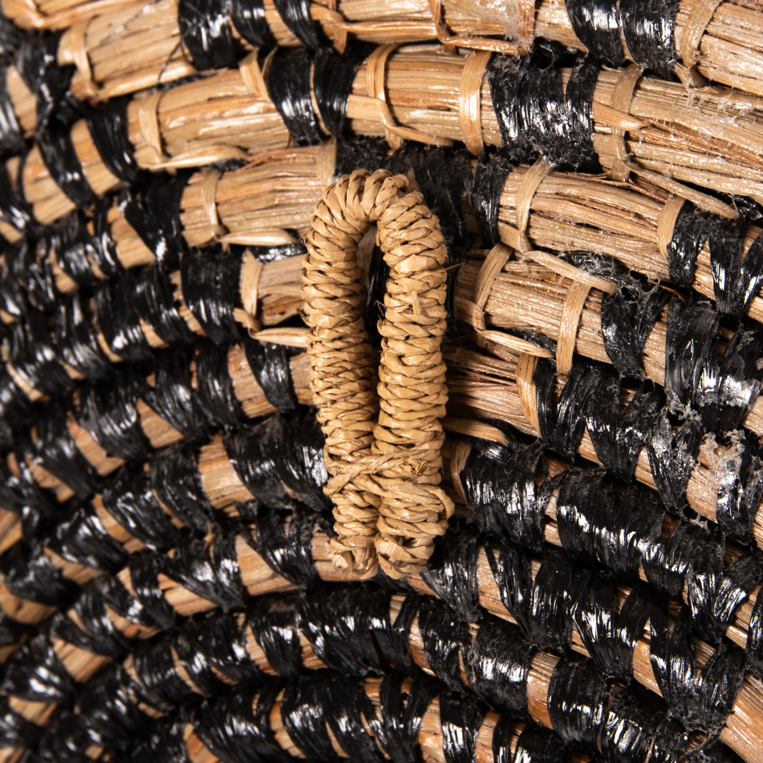 ΔΙΑΚΟΣΜΗΤΙΚΟ ΤΟΙΧΟΥ ΣΤΡΟΓΓΥΛΟ HM7863 MENDONG GRASS ΣΕ ΦΥΣΙΚΟ & ΜΑΥΡΟ Φ51x6Βεκ. - Image 5