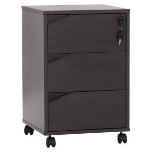 ΕΠΑΓΓΕΛΜΑΤΙΚΗ ΣΥΡΤΑΡΙΕΡΑ ΓΡΑΦΕΙΟΥ ΜΕ ΡΟΔΑΚΙΑ ROSEWOOD HM2108 40X40X66Y εκ.