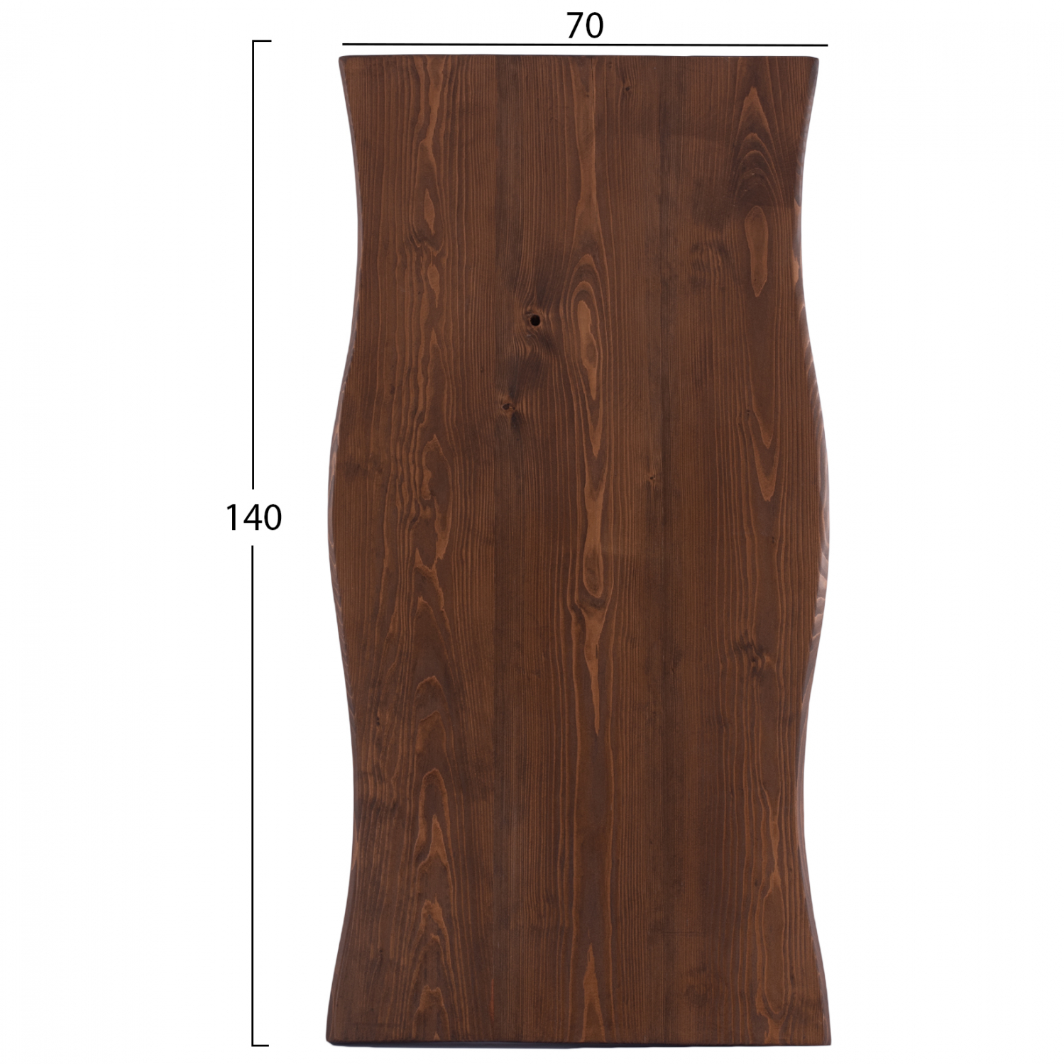 ΕΠΙΦΑΝΕΙΑ ΜΑΣΙΦ ΕΛΑΤΟ ΜΕ ΚΟΨΙΜΟ RODE 140X70X4 ΚΑΡΥΔΙ - Image 2