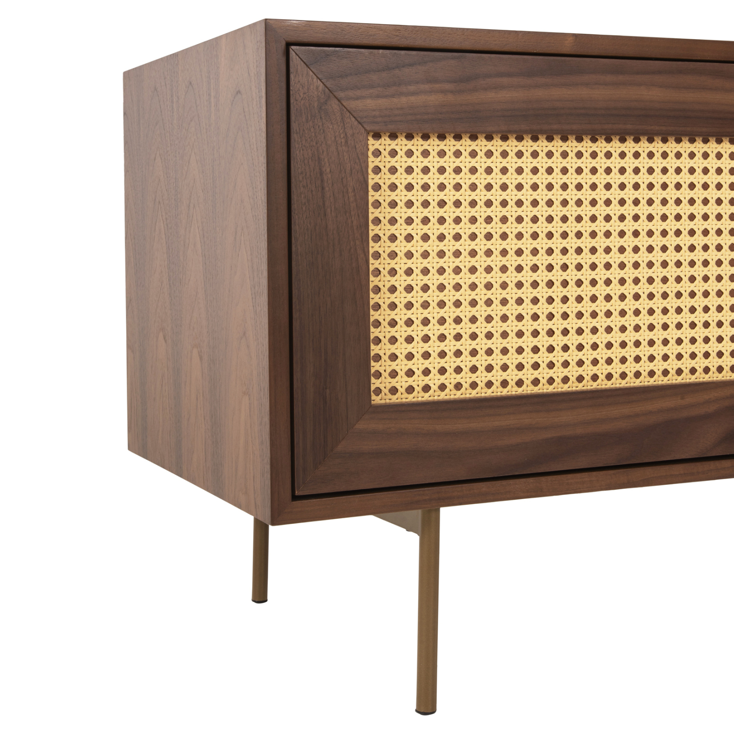 ΕΠΙΠΛΟ ΤΗΛΕΟΡΑΣΗΣ MEEN HM9736 MDF ΜΕ ΚΑΠΛΑΜΑ ΚΑΡΥΔΙΑΣ-ΧΡΥΣΑ ΠΟΔΙΑ 160x40x52Υεκ. - Image 8