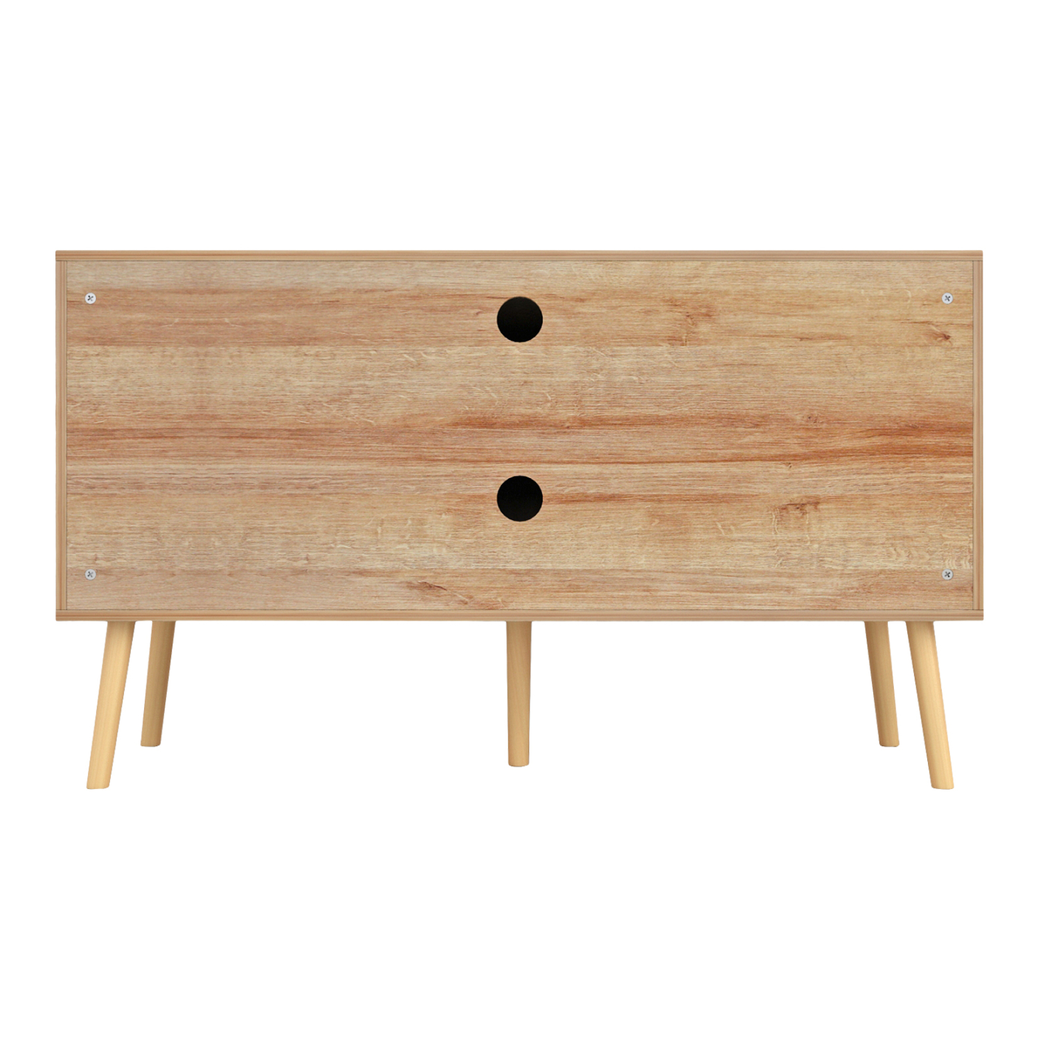 ΕΠΙΠΛΟ TV ΜΕΛΑΜΙΝΗΣ COLM ΜΕ ΠΟΡΤΕΣ RATTAN HM9223.11 ΣΕ ΧΡΩΜΑ ΦΥΣΙΚΟ 120x39x56,5Υεκ. - Image 4