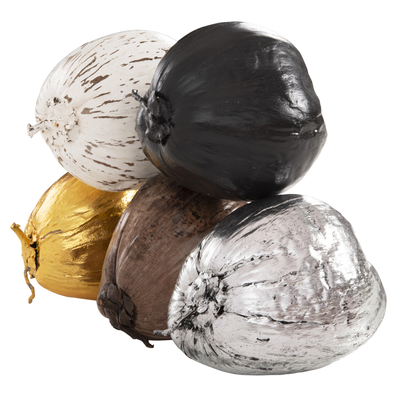 ΕΠΙΤΡΑΠΕΖΙΟ ΔΙΑΚΟΣΜΗΤΙΚΟ HM4326.02 ΚΑΡΥΔΑ ΣΕ ΜΑΥΡΟ ΧΡΩΜΑ 20x20x20Υεκ - Image 4