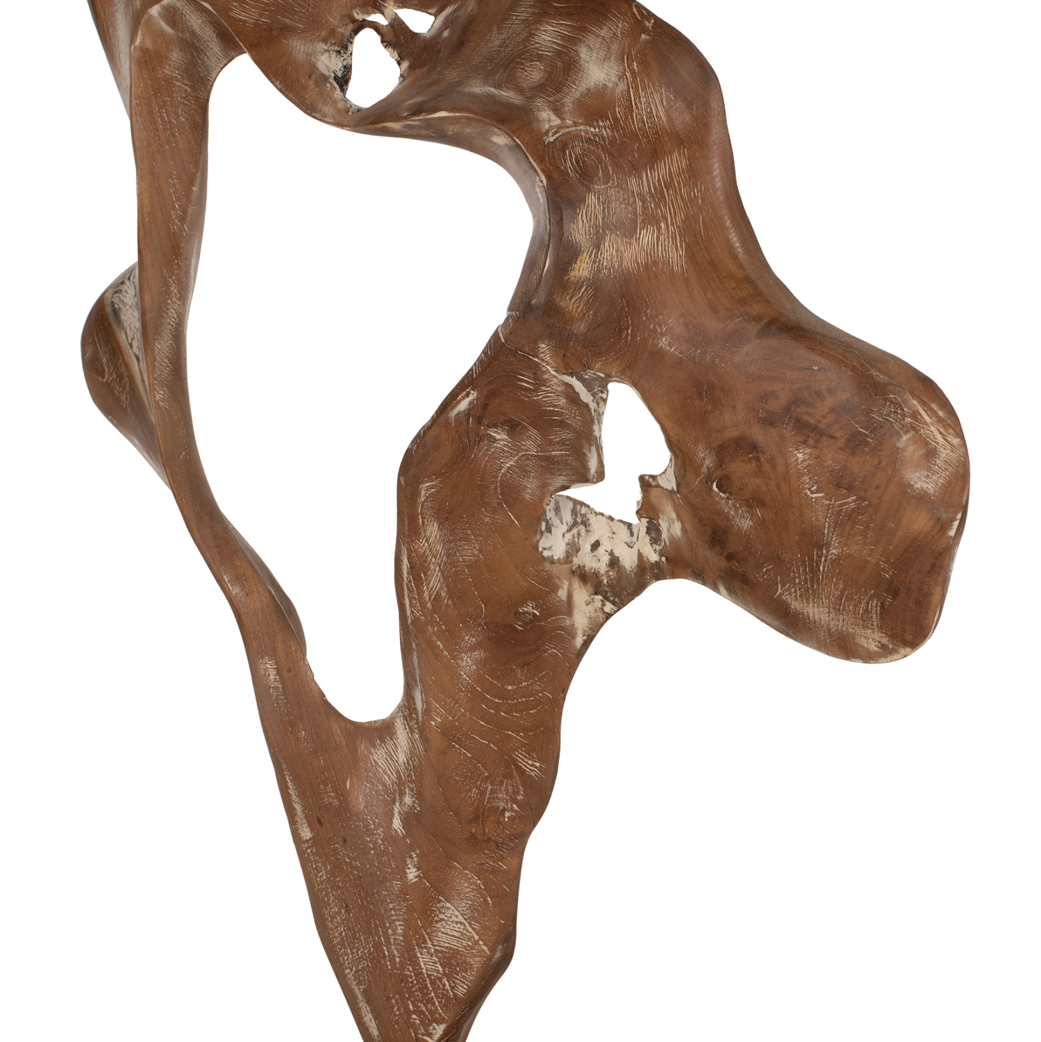 ΕΠΙΤΡΑΠΕΖΙΟ ΔΙΑΚΟΣΜΗΤΙΚΟ HM7715 ΑΠΟ ΜΑΣΙΦ ΞΥΛΟ ΤEAK WHITEWASH 41,5Χ15Χ63Y ΕΚ. - Image 5