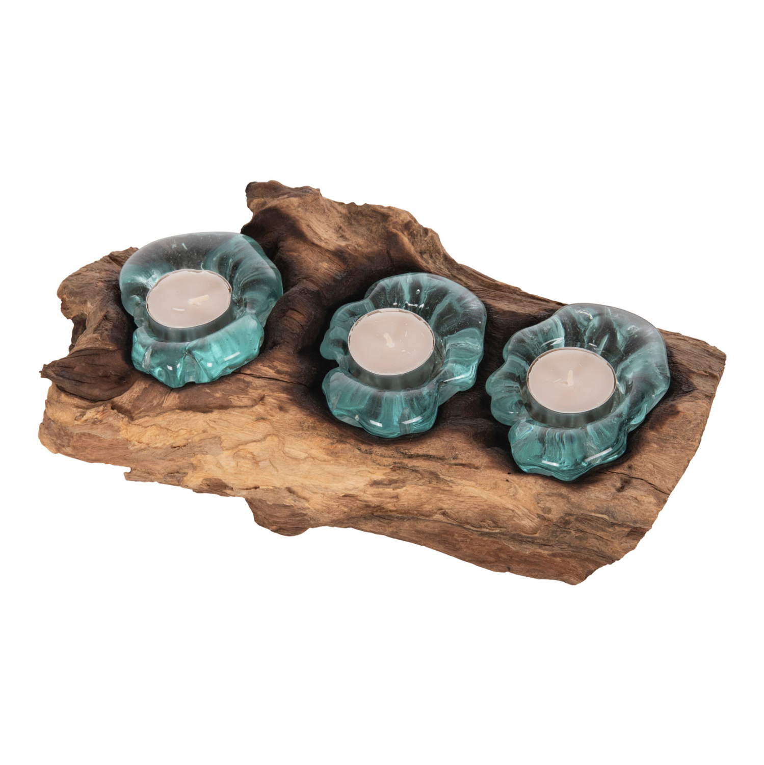 ΕΠΙΤΡΑΠΕΖΙΟ ΔΙΑΚΟΣΜΗΤΙΚΟ ΓΙΑ ΚΕΡΙΑ 3 ΘΕΣΕΩΝ HM4282 ΜΑΣΙΦ ΞΥΛΟ ΤΕΑΚ & ΓΥΑΛΙ-ΦΥΣΙΚΟ - Image 4