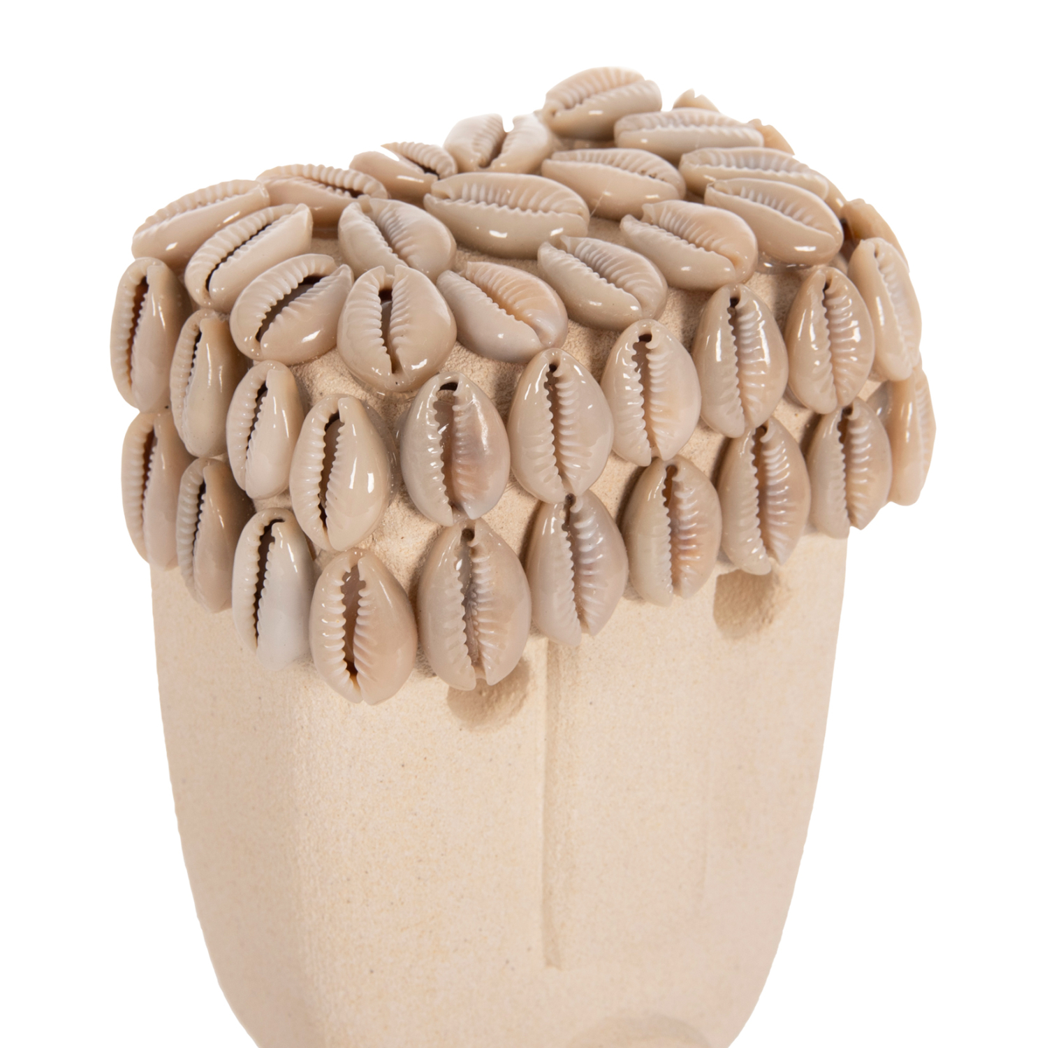 ΕΠΙΤΡΑΠΕΖΙΟ ΔΙΑΚΟΣΜΗΤΙΚΟ ΠΡΟΣΩΠΟ HM4313 PARAS STONE ΣΕ ΜΕΤΑΛΛΙΚΟ ΜΑΥΡΟ STAND 9x6x19Yεκ. - Image 5