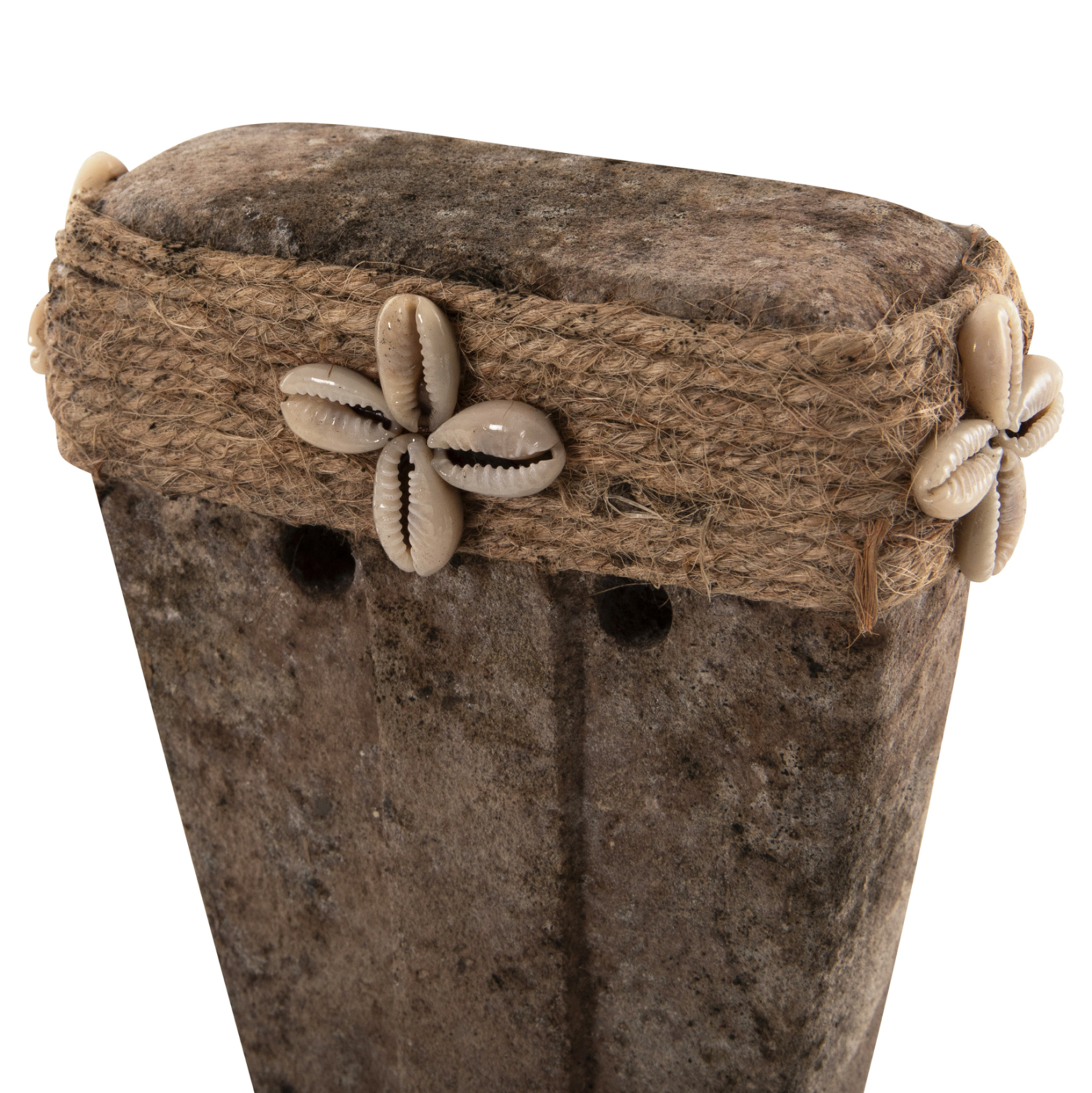 ΕΠΙΤΡΑΠΕΖΙΟ ΔΙΑΚΟΣΜΗΤΙΚΟ ΠΡΟΣΩΠΟ HM4315 PARAS STONE-ΜΕΤΑΛΛΙΚΟ ΜΑΥΡΟ STAND 10x7x21Υ εκ. - Image 4