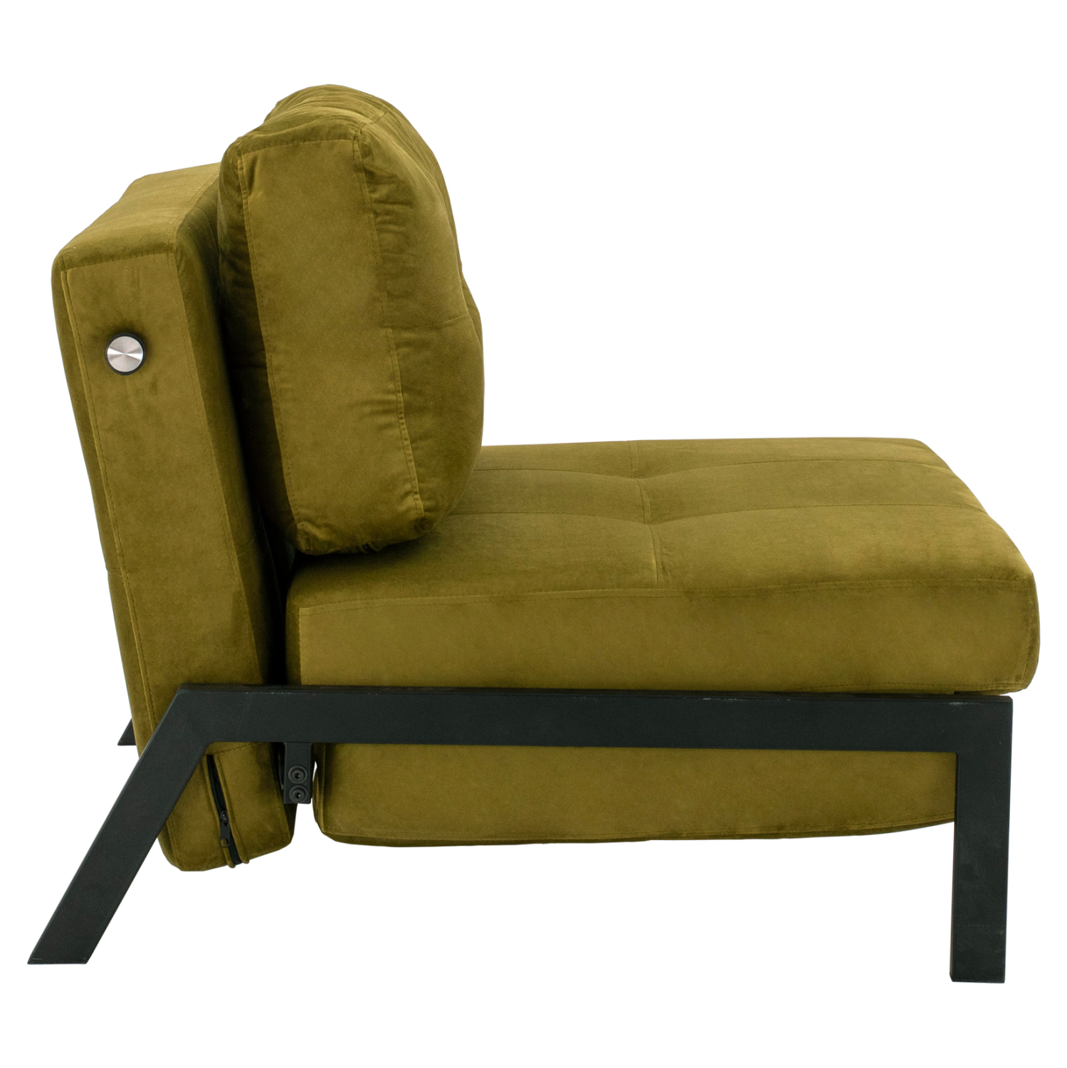 HM3078.13 ΠΟΛΥΘΡΟΝΑ ΚΡΕΒΑΤΙ, ΒΕΛΟΥΔΟ ΛΑΔΙ 95x92x66Υ εκ. - Image 4