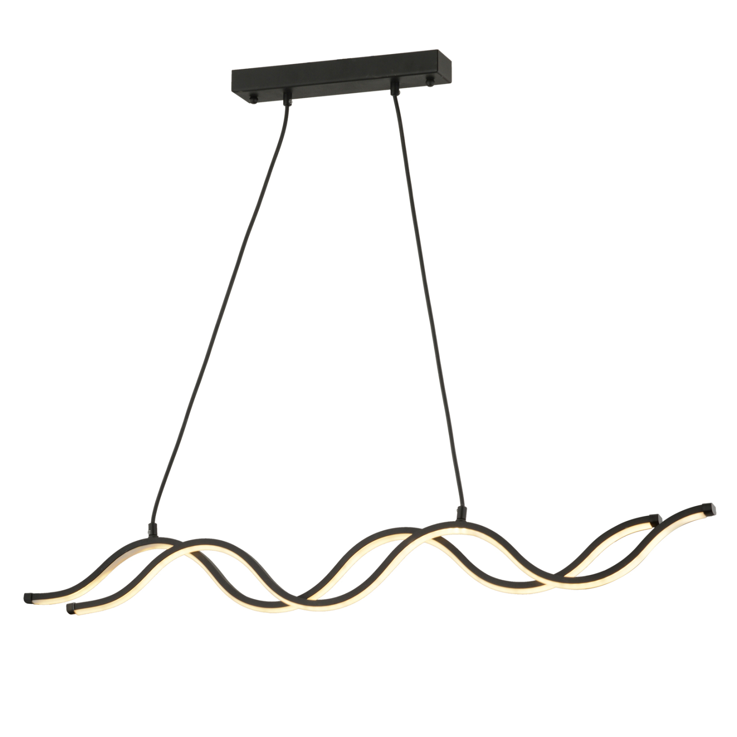 ΦΩΤΙΣΤΙΚΟ ΟΡΟΦΗΣ 2ΦΩΤΟ ΜΑΥΡΟ LED HM7389.01 30x107 εκ. - Image 3