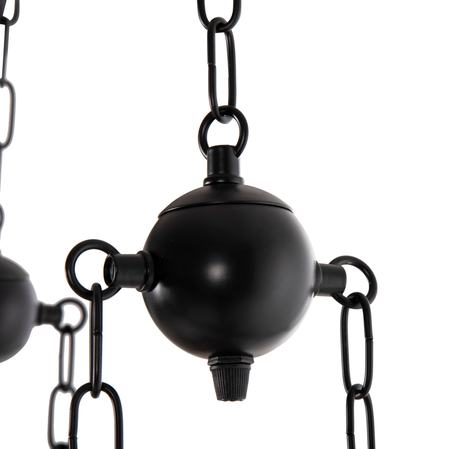 ΦΩΤΙΣΤΙΚΟ ΟΡΟΦΗΣ 6-ΦΩΤΟ ΚΡΕΜΑΣΤΟ HM4117 ΞΥΛΟ-ΜΕΤΑΛΛΟ-ΓΥΑΛΙ 116Υεκ - Image 5