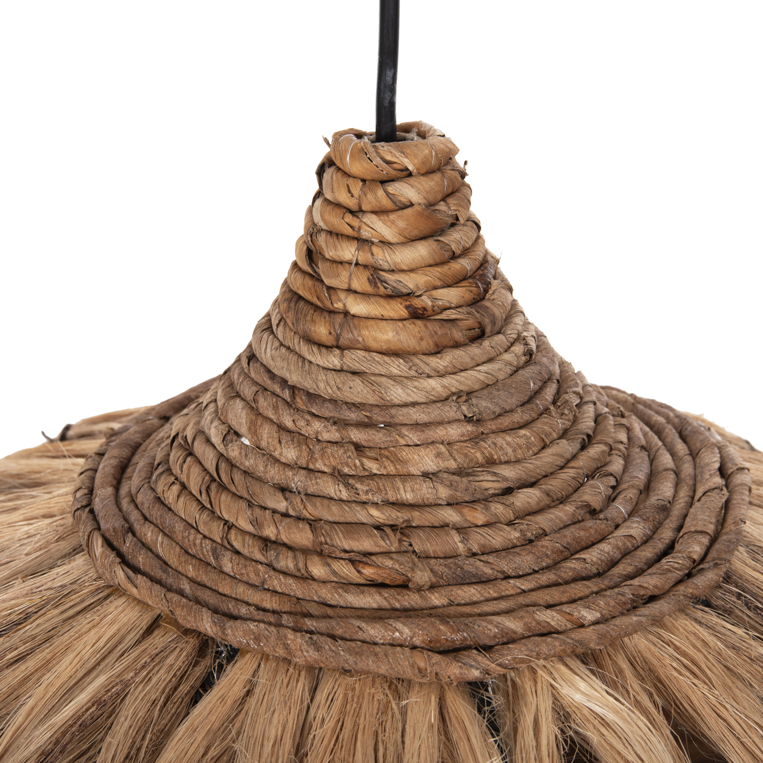 ΦΩΤΙΣΤΙΚΟ ΟΡΟΦΗΣ ΑΠΟ ΙΝΕΣ ΑΜΠΑΚΑ ΣΕ ΦΥΣΙΚΟ ΚΑΙ ΜΑΥΡΟ ΧΡΩΜΑ Φ52x52-120Yεκ.HM7761 - Image 5