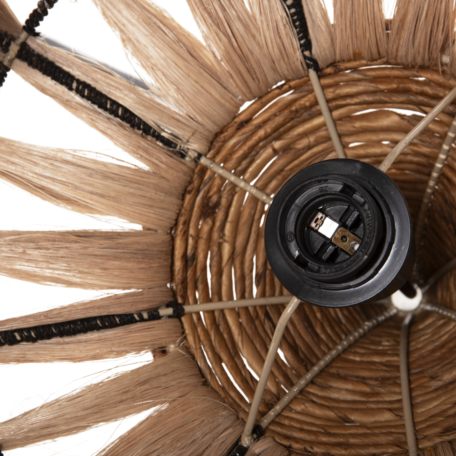 ΦΩΤΙΣΤΙΚΟ ΟΡΟΦΗΣ ΑΠΟ ΙΝΕΣ ΑΜΠΑΚΑ ΣΕ ΦΥΣΙΚΟ ΧΡΩΜΑ Φ52x48-120Yεκ.HM7760 - Image 7