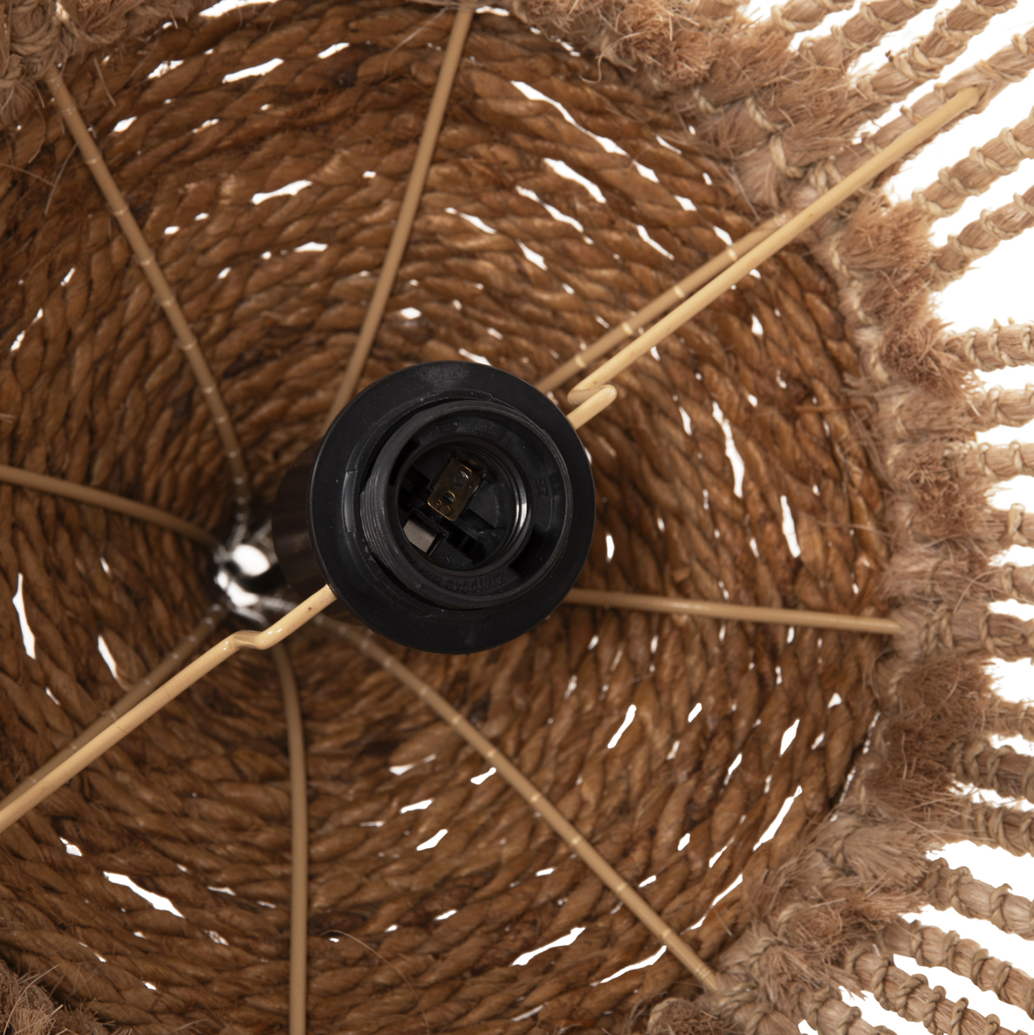 ΦΩΤΙΣΤΙΚΟ ΟΡΟΦΗΣ ΑΠΟ ΙΝΕΣ-ΣΧΟΙΝΙ ΚΑΝΝΑΒΗΣ ΜΑΝΙΛΑΣ ΣΕ ΦΥΣΙΚΟ ΧΡΩΜΑ Φ51x65-120Υεκ.HM7752 - Image 8