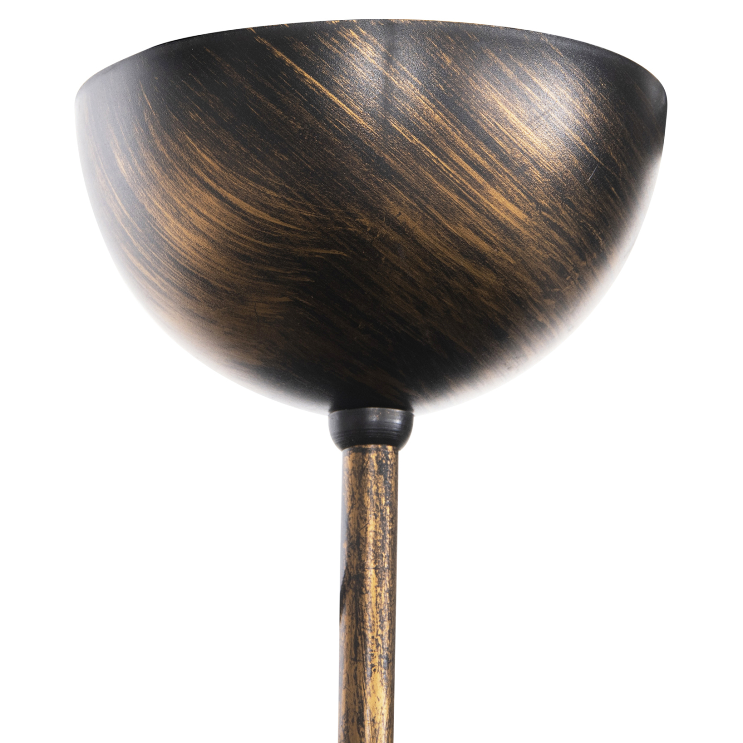 ΦΩΤΙΣΤΙΚΟ ΟΡΟΦΗΣ ΕΣΩΤΕΡΙΚΟΥ ΧΩΡΟΥ ΚΡΕΜΑΣΤΟ HM7359.01 ΑΠΟ ΜΕΤΑΛΛΟ & ΣΧΟΙΝΙ ΣΚΟΥΡΟ ΜΠΕΖ 32x32x80Υ εκ. - Image 5