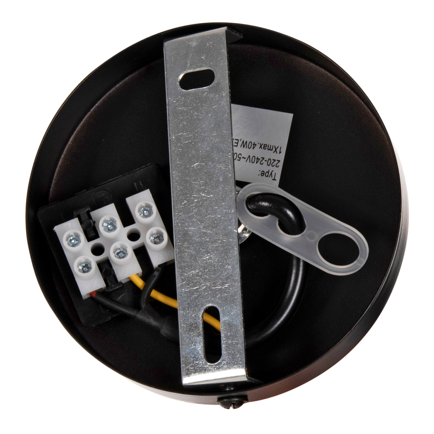 ΦΩΤΙΣΤΙΚΟ ΟΡΟΦΗΣ ΚΡΕΜΑΣΤΟ HM4085 ΚΑΠΕΛΟ ΜΕΤΑΛΛΙΚΟ ΠΛΑΙΣΙΟ 17x17x128Υεκ. - Image 7