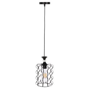 ΦΩΤΙΣΤΙΚΟ ΟΡΟΦΗΣ ΚΡΕΜΑΣΤΟ HM4088 ΜΑΥΡΟ ΜΕΤΑΛΛΙΚΟ ΚΑΠΕΛΟ Φ17x130Υεκ.