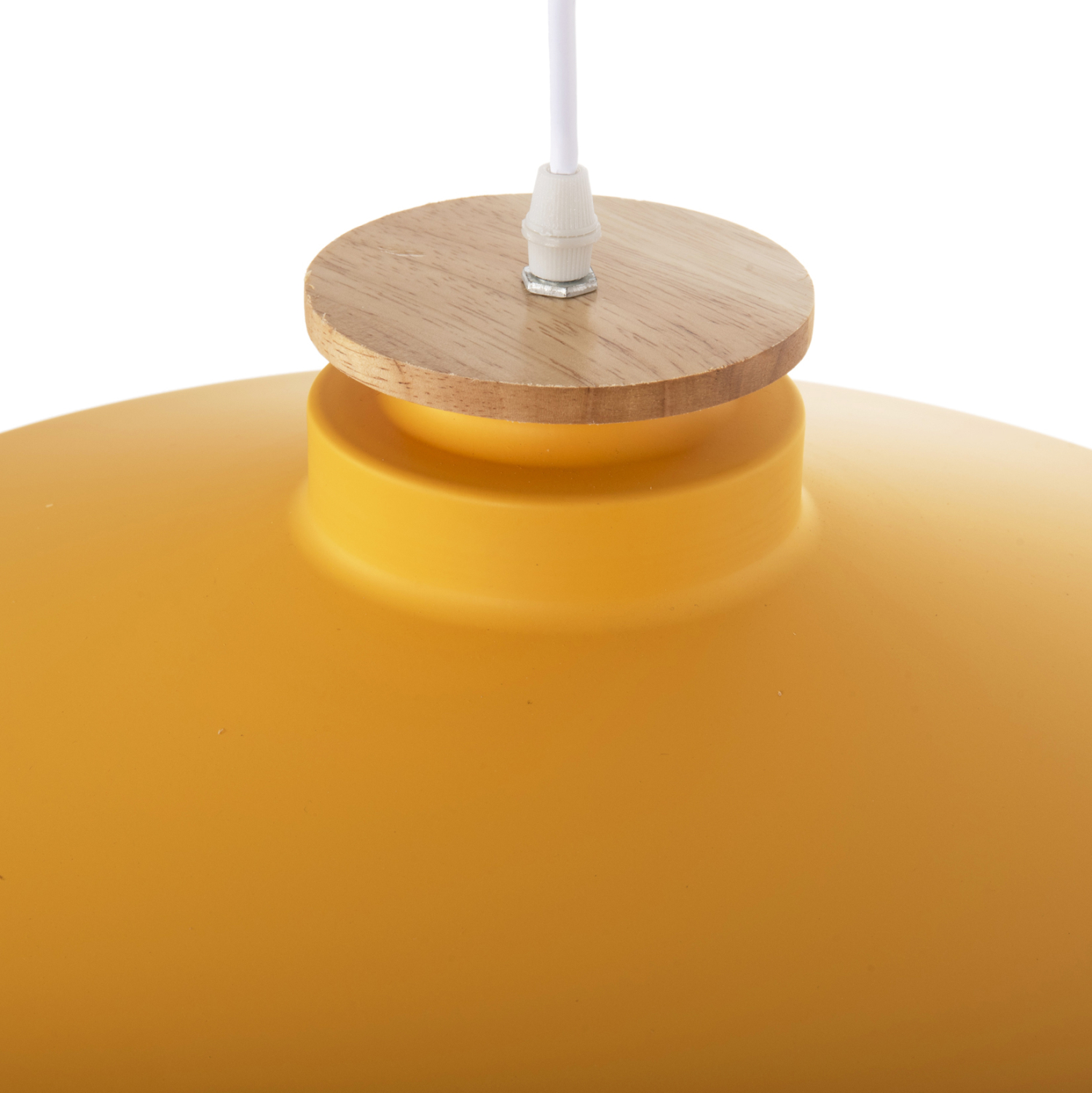 ΦΩΤΙΣΤΙΚΟ ΟΡΟΦΗΣ ΚΡΕΜΑΣΤΟ HM4159.04 ΚΙΤΡΙΝΟ ΜΕΤΑΛΛΙΚΟ ΚΑΠΕΛΟ Φ40x116Υεκ - Image 5