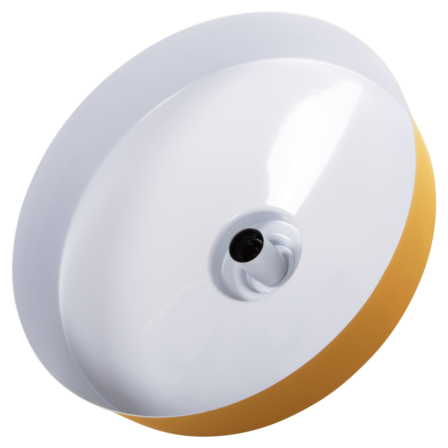 ΦΩΤΙΣΤΙΚΟ ΟΡΟΦΗΣ ΚΡΕΜΑΣΤΟ HM4159.04 ΚΙΤΡΙΝΟ ΜΕΤΑΛΛΙΚΟ ΚΑΠΕΛΟ Φ40x116Υεκ - Image 6