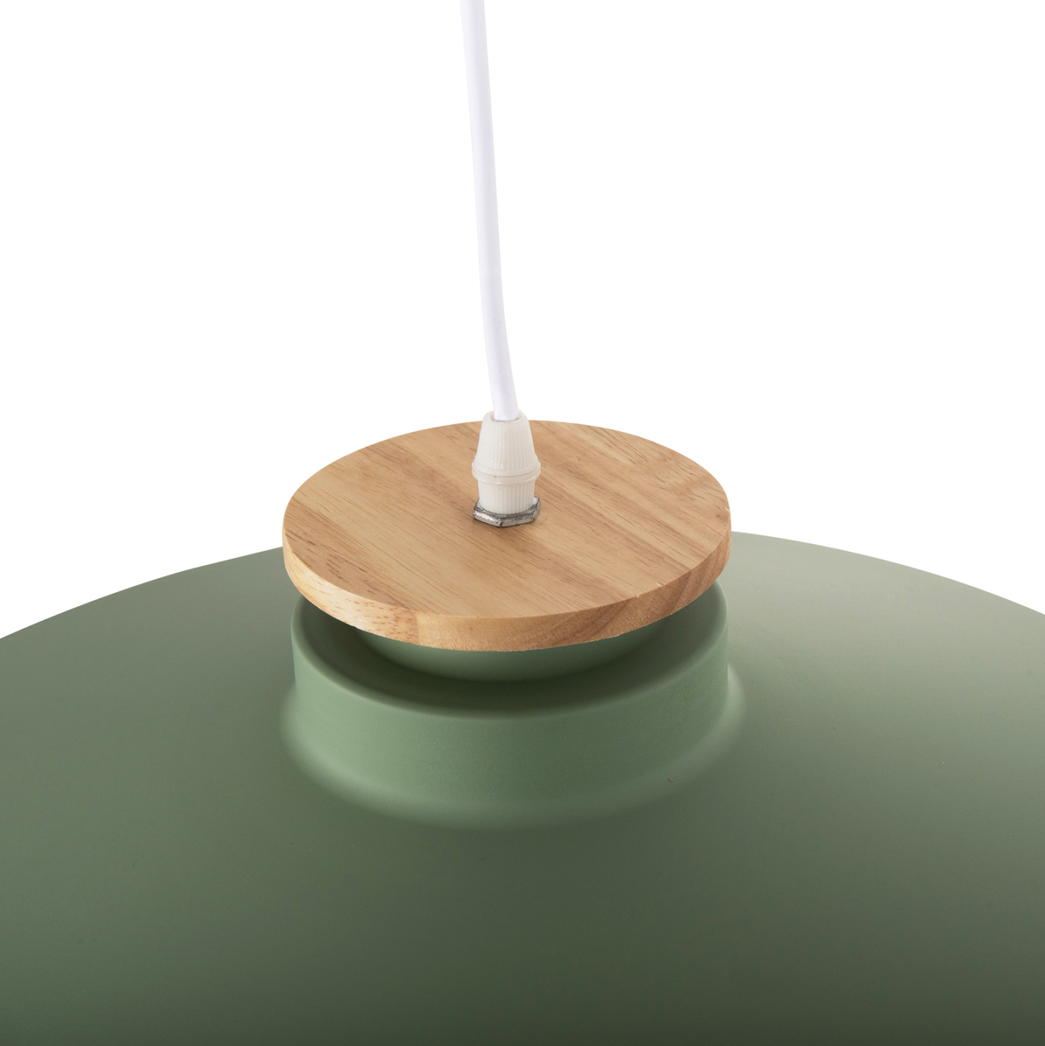 ΦΩΤΙΣΤΙΚΟ ΟΡΟΦΗΣ ΚΡΕΜΑΣΤΟ HM4159.05 ΠΡΑΣΙΝΟ ΜΕΤΑΛΛΙΚΟ ΚΑΠΕΛΟ Φ40x116Υεκ - Image 4