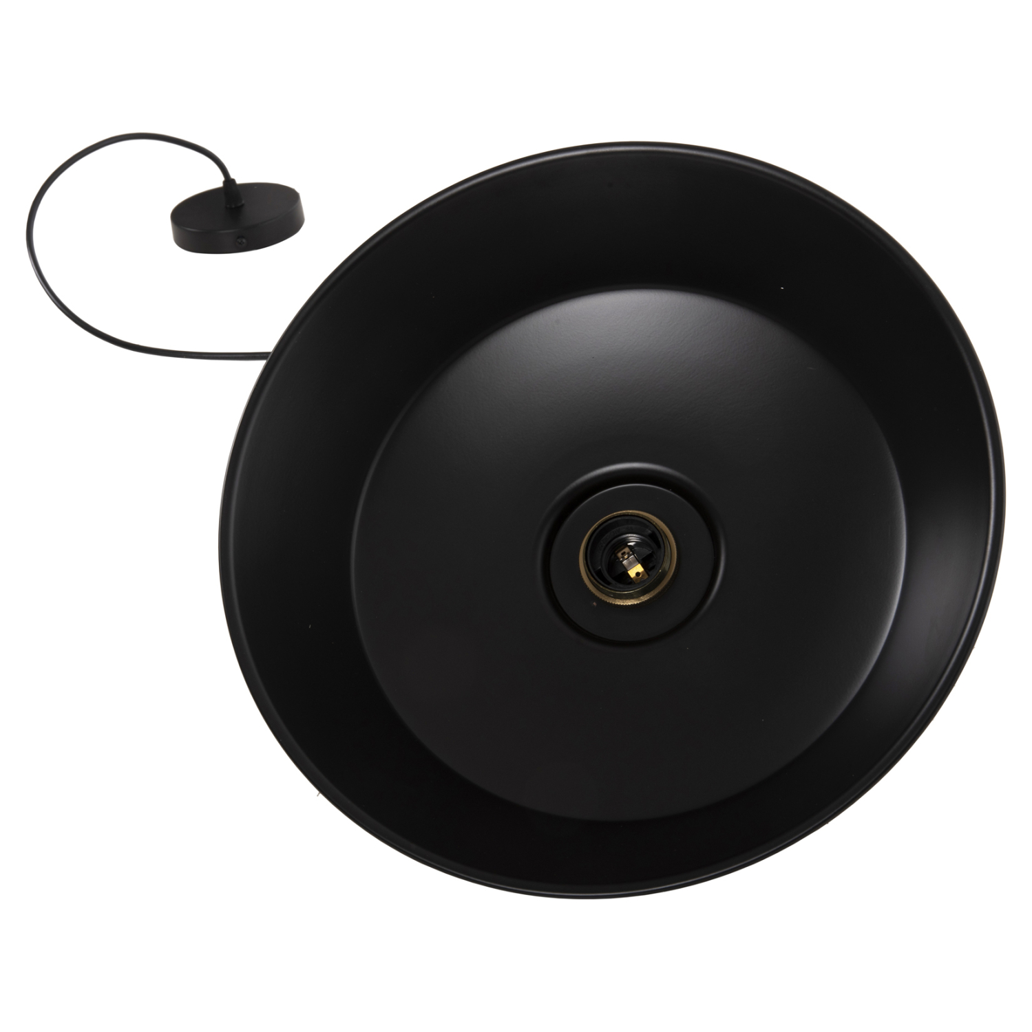 ΦΩΤΙΣΤΙΚΟ ΟΡΟΦΗΣ ΚΡΕΜΑΣΤΟ HM4174.01 ΜΑΥΡΟ ΜΕΤΑΛΛΟ ΧΡΥΣΗ ΛΕΠΤΟΜΕΡΕΙΑ Φ35,5x116Υεκ - Image 5