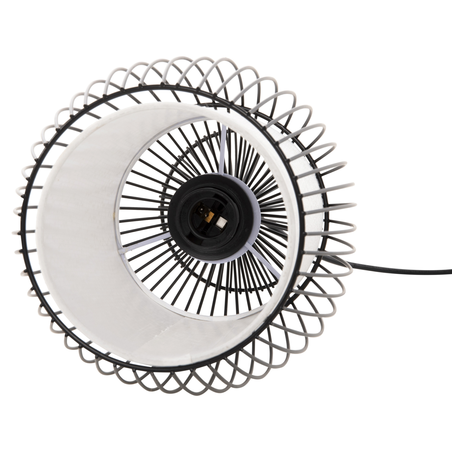 ΦΩΤΙΣΤΙΚΟ ΟΡΟΦΗΣ ΚΡΕΜΑΣΤΟ HM4186 ΜΑΥΡΟ ΜΕΤΑΛΛΟ 20x20x131Υεκ. - Image 4