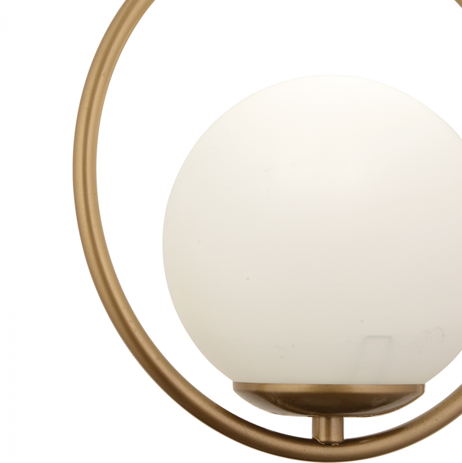 ΦΩΤΙΣΤΙΚΟ ΟΡΟΦΗΣ ΜΕΤΑΛΛΙΚΟ ΧΡΥΣΟ HM7418.02 25x27cm - Image 3