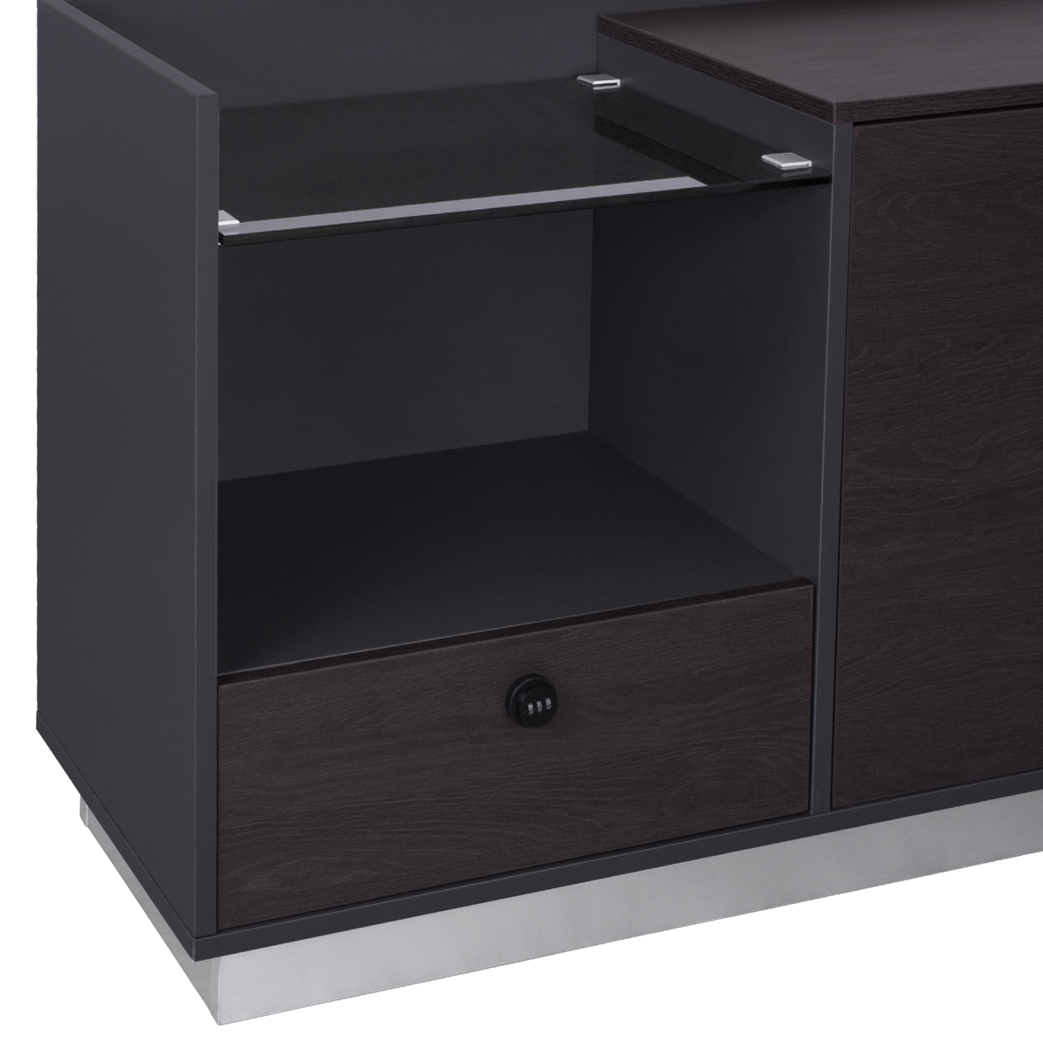 ΓΡΑΦΕΙΟ ΕΠΑΓΓΕΛΜΑΤΙΚΟ ΑΡΙΣΤΕΡΗ ΓΩΝΙΑ ROSEWOOD HM2112L 200X160X76Υ εκ. - Image 6