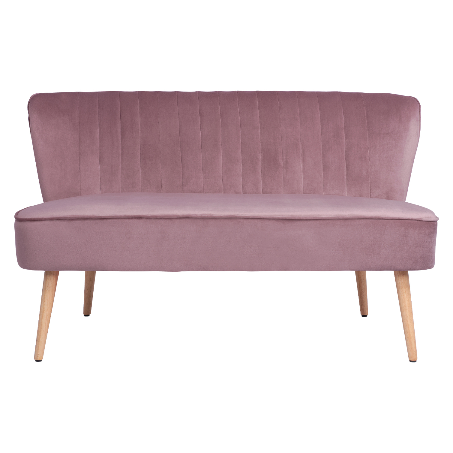 ΚΑΝΑΠΕΣ ANDY 2ΘΕΣΙΟΣ ΣΑΠΙΟ ΜΗΛΟ ΒΕΛΟΥΔΟ HM8401.02 128x70x77Υ εκ. - Image 3