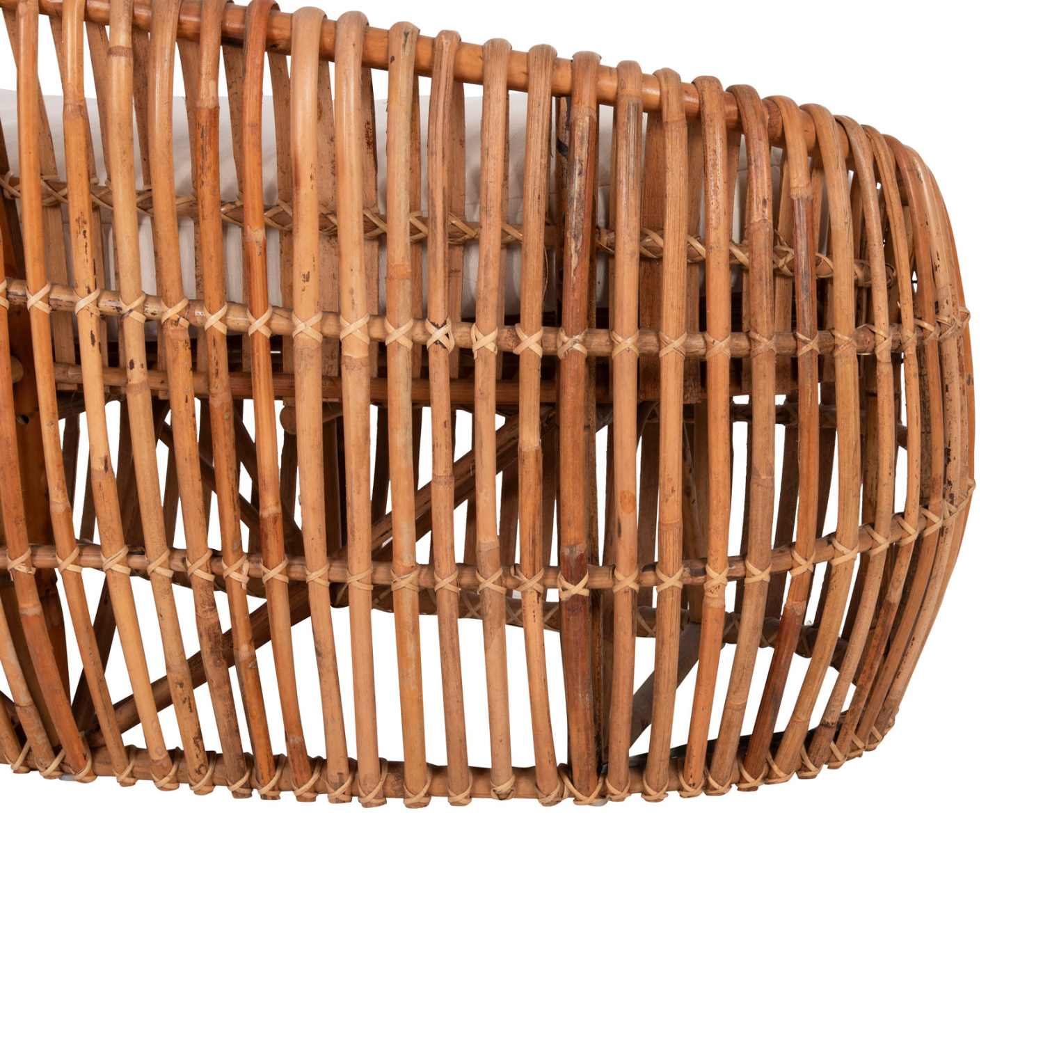 ΚΑΝΑΠΕΣ-ΑΝΑΚΛΙΝΤΡΟ LANTRY HM5991 ΦΥΣΙΚΟ RATTAN- ΛΕΥΚΑ ΜΑΞΙΛΑΡΙΑ 215x60x78Yεκ. - Image 9