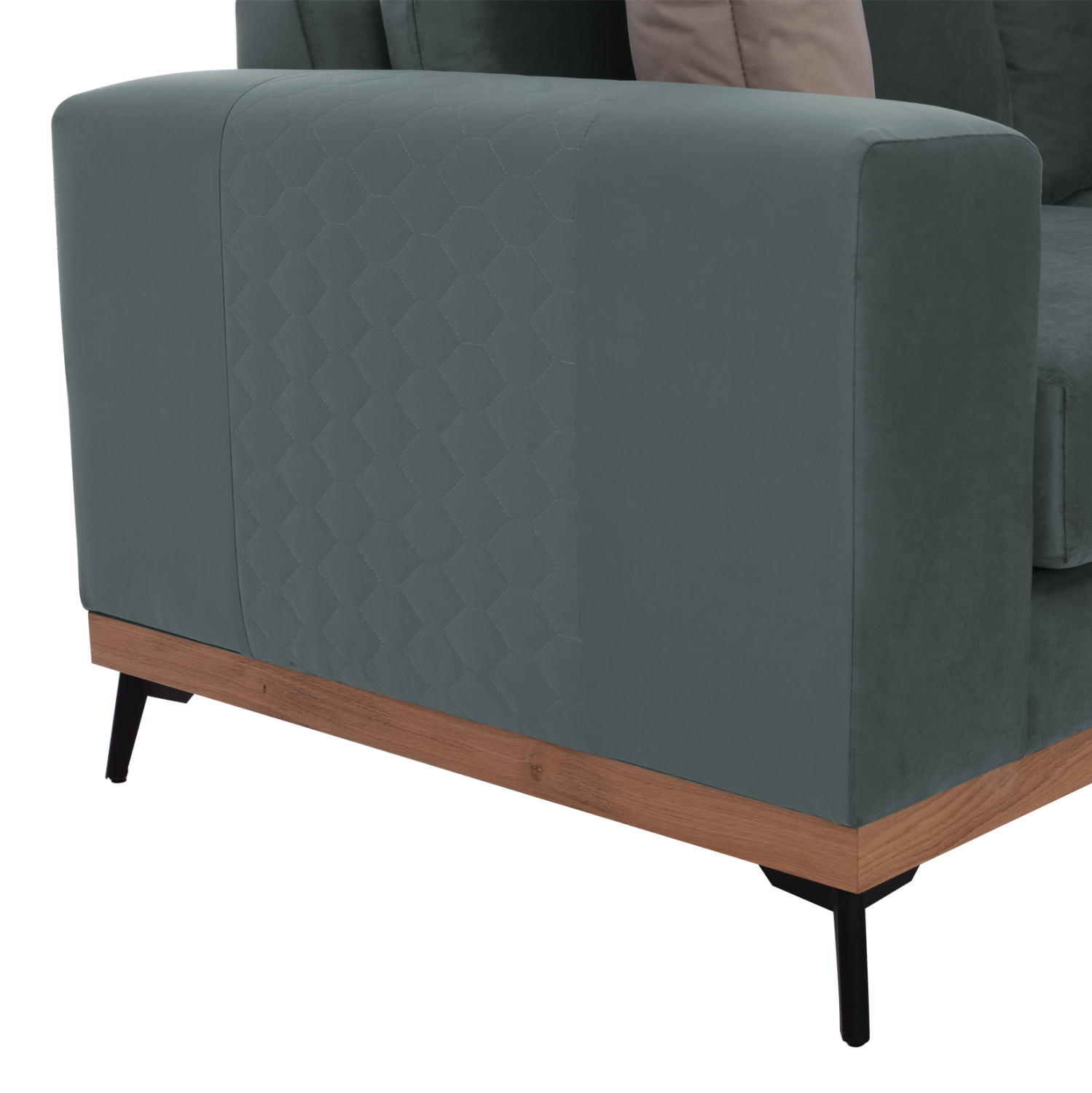 ΚΑΝΑΠΕΣ ΔΕΞΙΑ ΓΩΝΙΑ MESINA ΥΦΑΣΜΑ ΑΛΕΚΙΑΣΤΟ ΜΕΝΤΑ 290Χ240Χ94Υεκ. HM3253.07R - Image 7