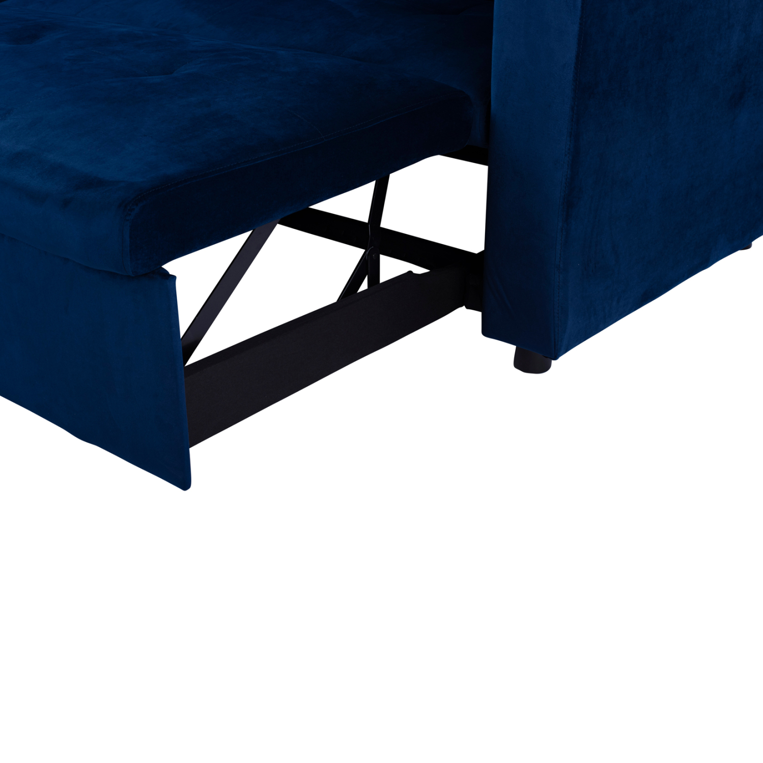 ΚΑΝΑΠΕΣ ΓΩΝΙΑ ΚΡΕΒΑΤΙ WAYNE 224x147x85Υεκ. HM3028.18 ΒΕΛΟΥΔΟ ΜΠΛΕ - Image 7