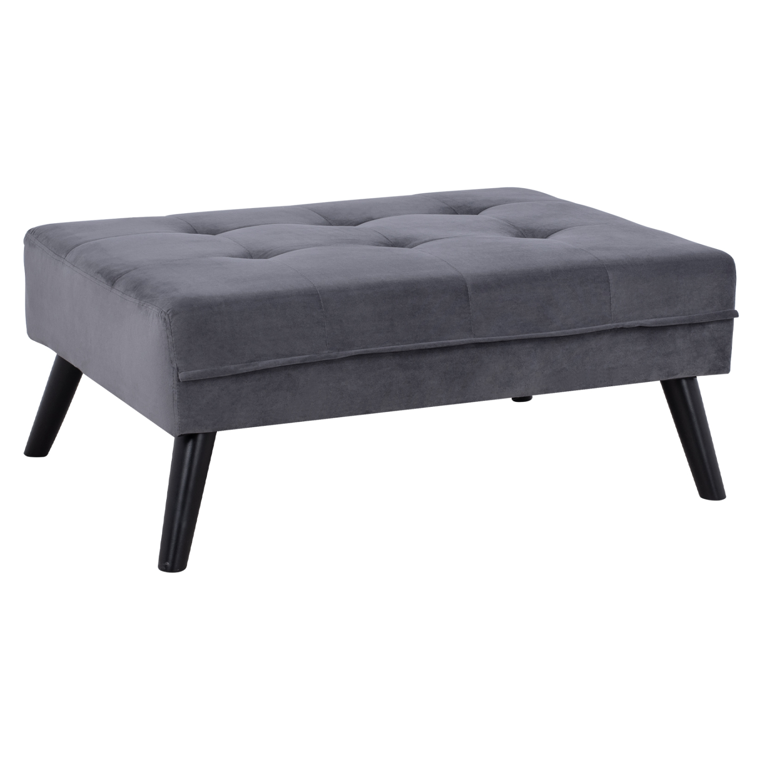 ΚΑΝΑΠΕΣ ΓΩΝΙΑ ΚΡΕΒΑΤΙ HM3151.01 LIVIA ΒΕΛΟΥΔΟ ΓΚΡΙ ΜΕ ΥΠΟΠΟΔΙΟ 211X158X83Y εκ. - Image 5