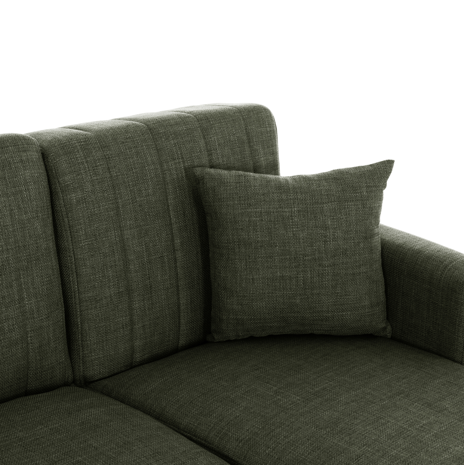 ΚΑΝΑΠΕΣ ΚΡΕΒΑΤΙ GHUFRAN ΓΩΝΙΑ ΑΝΑΣΤΡΕΨΙΜΗ DARK OLIVE ΜΕ ΑΠΟΘΗΚΕΤΙΚΟ ΧΩΡΟ HM3244.05 202x140x78Yεκ. - Image 7