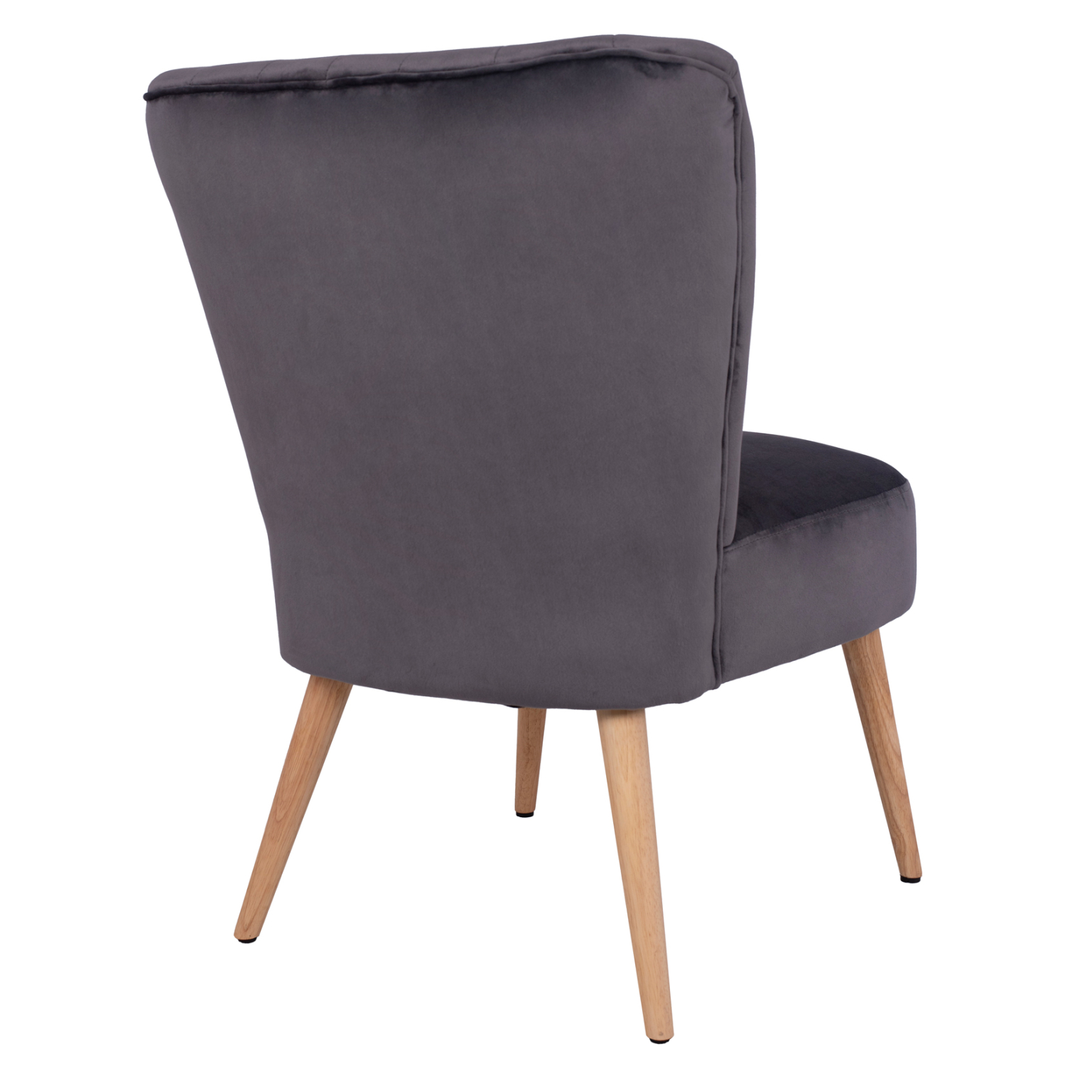 ΚΑΡΕΚΛΑ CARISSA ΒΕΛΟΥΔΟ ΓΚΡΙ HM8404.01 59Χ69Χ81Υ ΕΚ - Image 4