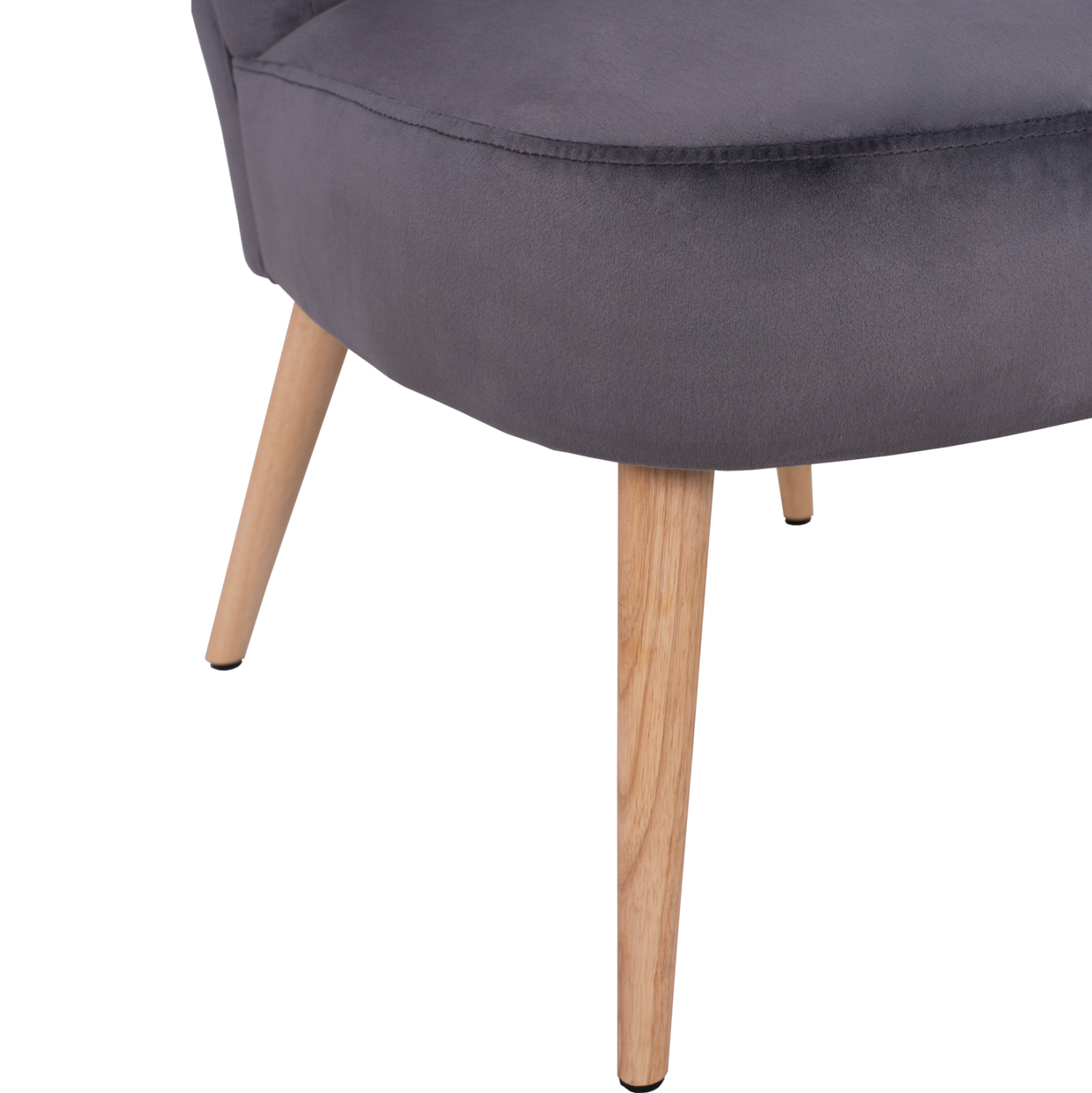 ΚΑΡΕΚΛΑ CARISSA ΒΕΛΟΥΔΟ ΓΚΡΙ HM8404.01 59Χ69Χ81Υ ΕΚ - Image 7