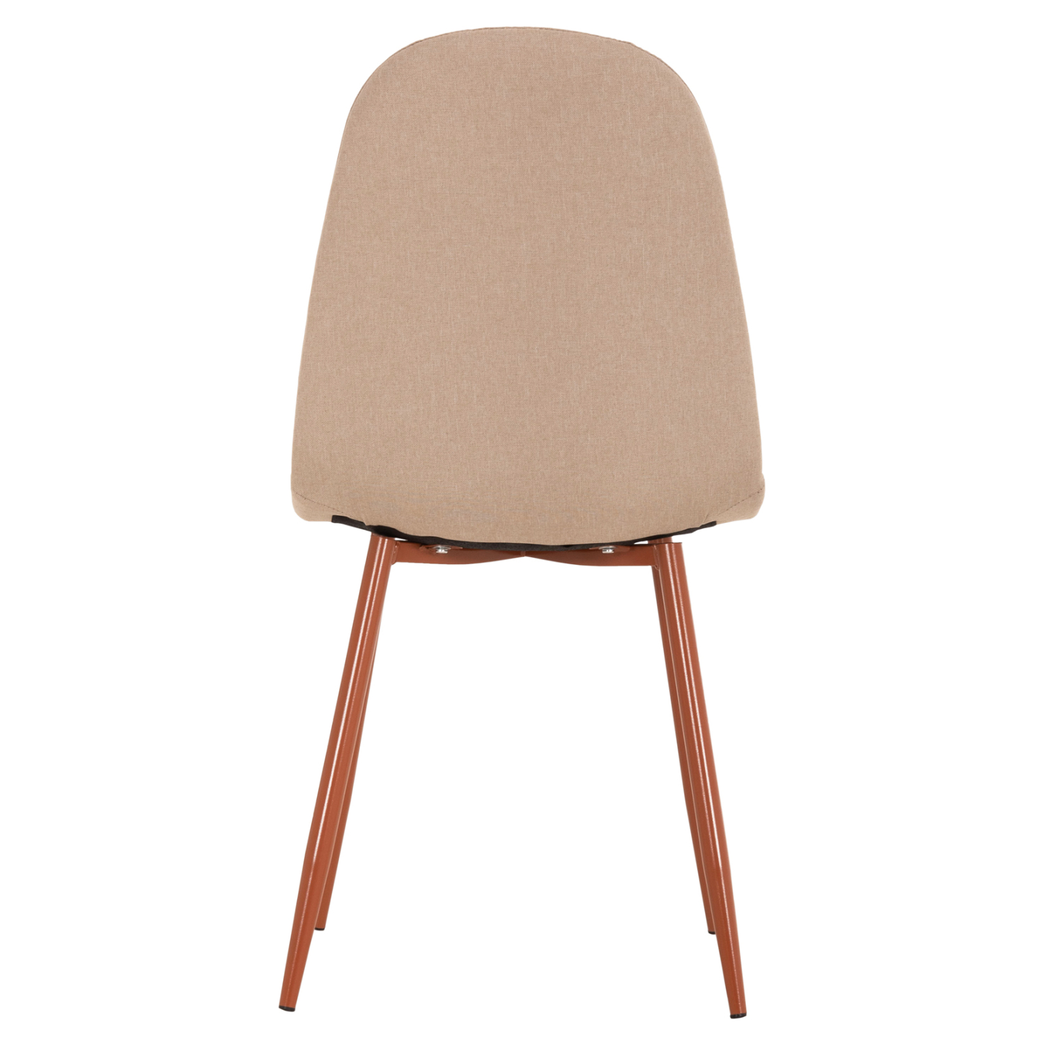 ΚΑΡΕΚΛΑ LEONARDO HM00100.07 ΥΦΑΣΜΑ ΜΠΕΖ ΚΑΙ ΚΑΦΕ ΜΕΤΑΛΛΙΚΑ ΠΟΔΙΑ 45x48x89.5Υεκ. - Image 5