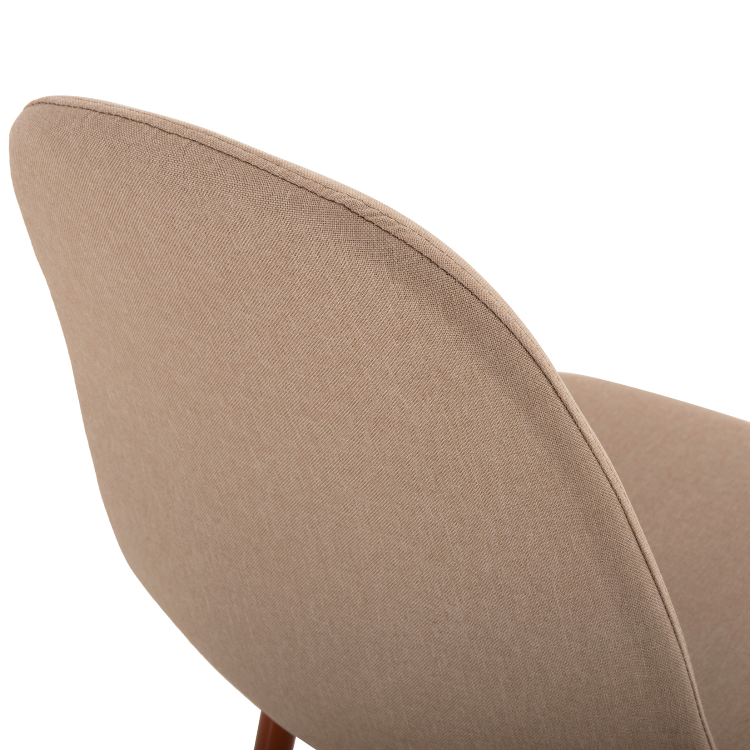 ΚΑΡΕΚΛΑ LEONARDO HM00100.07 ΥΦΑΣΜΑ ΜΠΕΖ ΚΑΙ ΚΑΦΕ ΜΕΤΑΛΛΙΚΑ ΠΟΔΙΑ 45x48x89.5Υεκ. - Image 9