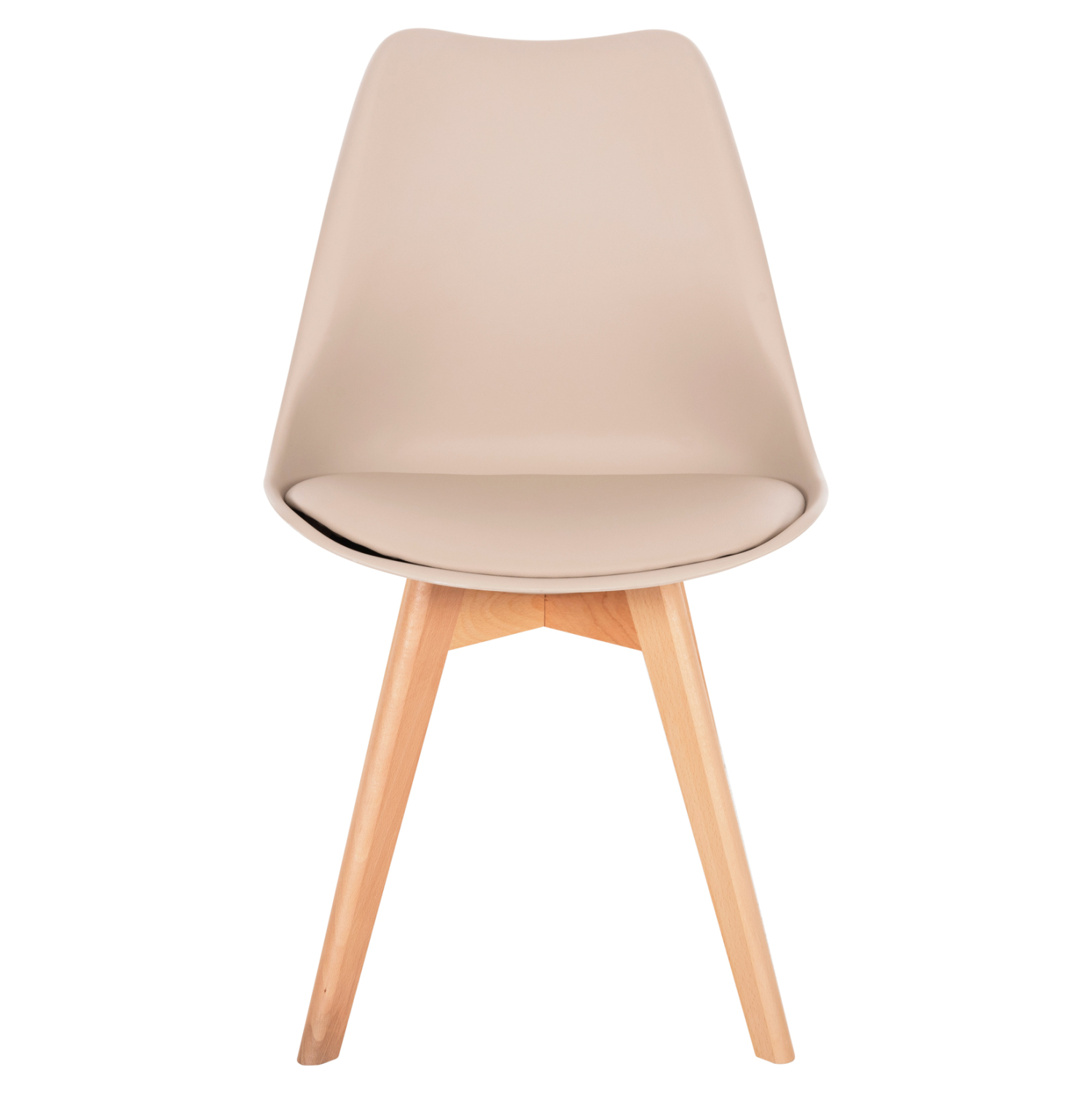 ΚΑΡΕΚΛΑ VEGAS HM0033.25 ΞΥΛΙΝΑ ΠΟΔΙΑ-ΚΑΘΙΣΜΑ ΠΟΛΥΠΡΟΠ. ΜΕ PU ΚΑΠΟΥΤΣΙΝΟ 48x52x81Υεκ. - Image 3