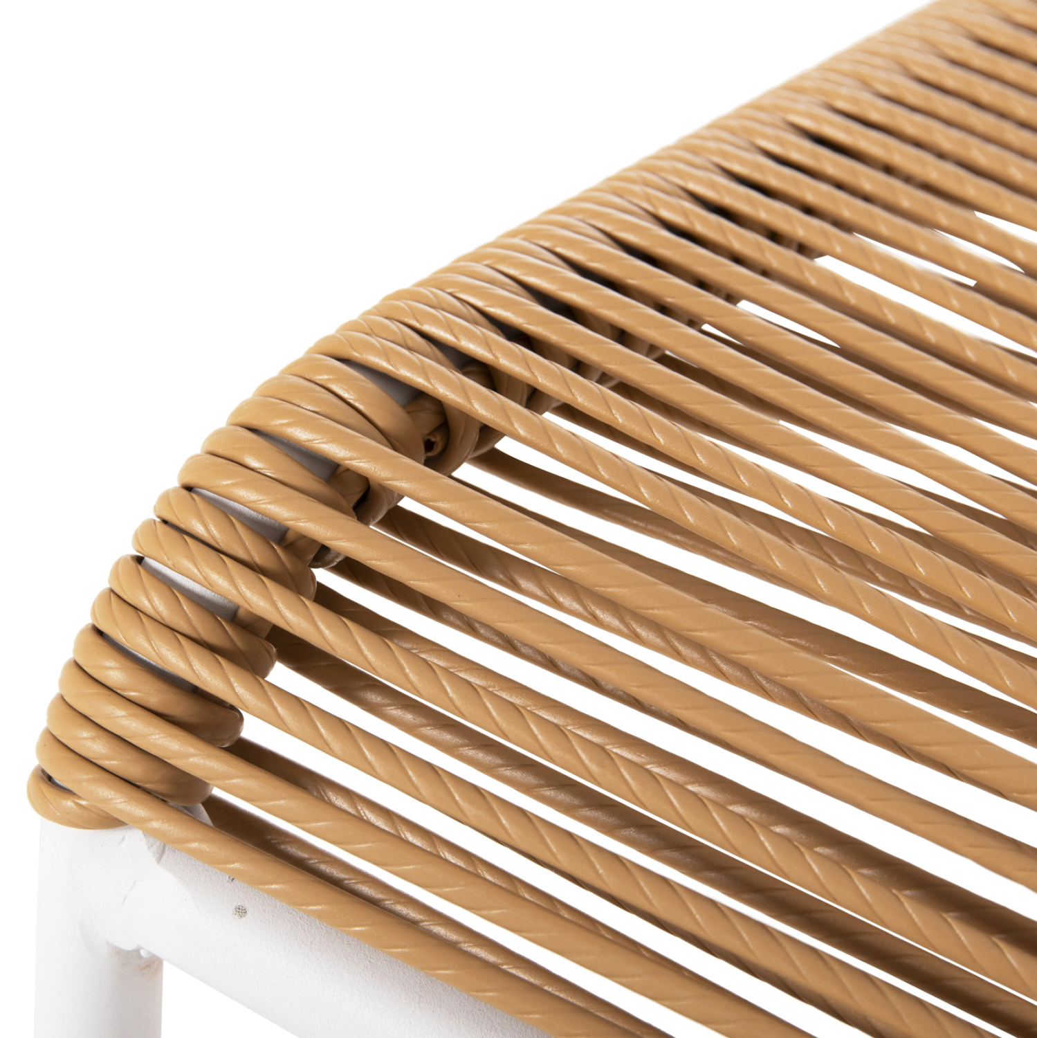 ΚΑΡΕΚΛΑ SUKI HM6053.01 ΜΕΤΑΛΛO ΛΕΥΚΟ KAI ΣΥΝΘ. RATTAN ΣΕ ΦΥΣΙΚΟ 54x62x80Υεκ - Image 7