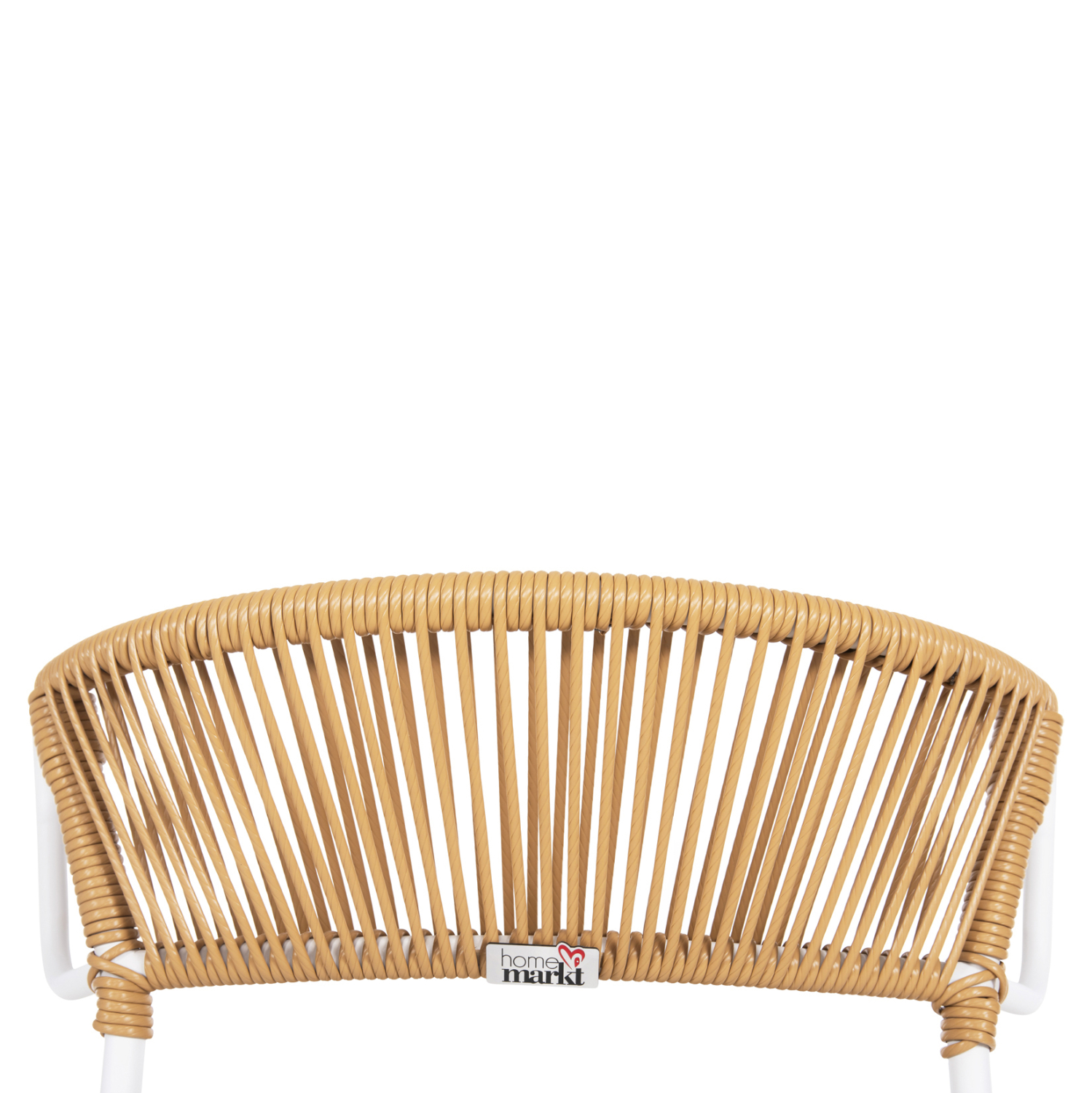 ΚΑΡΕΚΛΑ SUKI HM6053.01 ΜΕΤΑΛΛO ΛΕΥΚΟ KAI ΣΥΝΘ. RATTAN ΣΕ ΦΥΣΙΚΟ 54x62x80Υεκ - Image 8