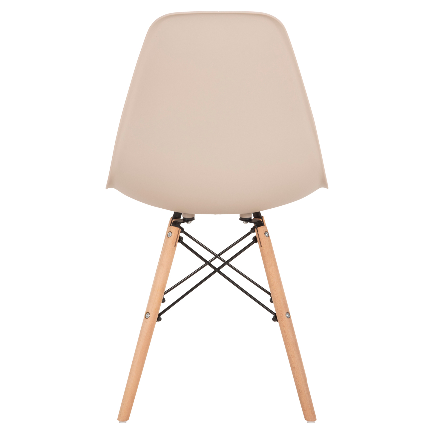 ΚΑΡΕΚΛΑ TWIST HM8460.25 ΜΕ ΞΥΛΙΝΑ ΠΟΔΙΑ ΚΑΙ ΚΑΘΙΣΜΑ PP-ΚΑΠΟΥΤΣΙΝΟ 46x50x82Υεκ. - Image 5