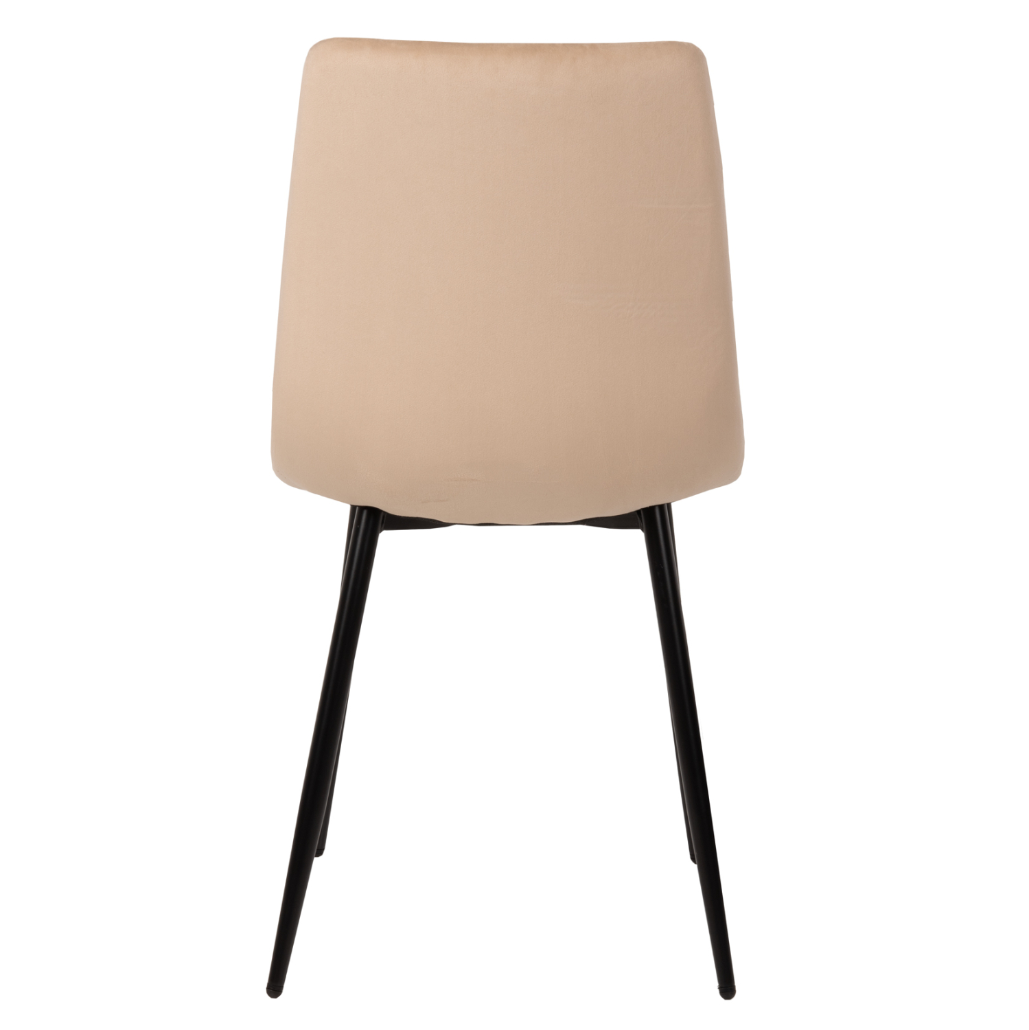 ΚΑΡΕΚΛΑ LATRELL HM8587.05 ΒΕΛΟΥΔΟ ΕΚΡΟΥ ΜΕ ΜΑΥΡΑ ΜΕΤΑΛΛΙΚΑ ΠΟΔΙΑ 43x54x88Υεκ. - Image 5