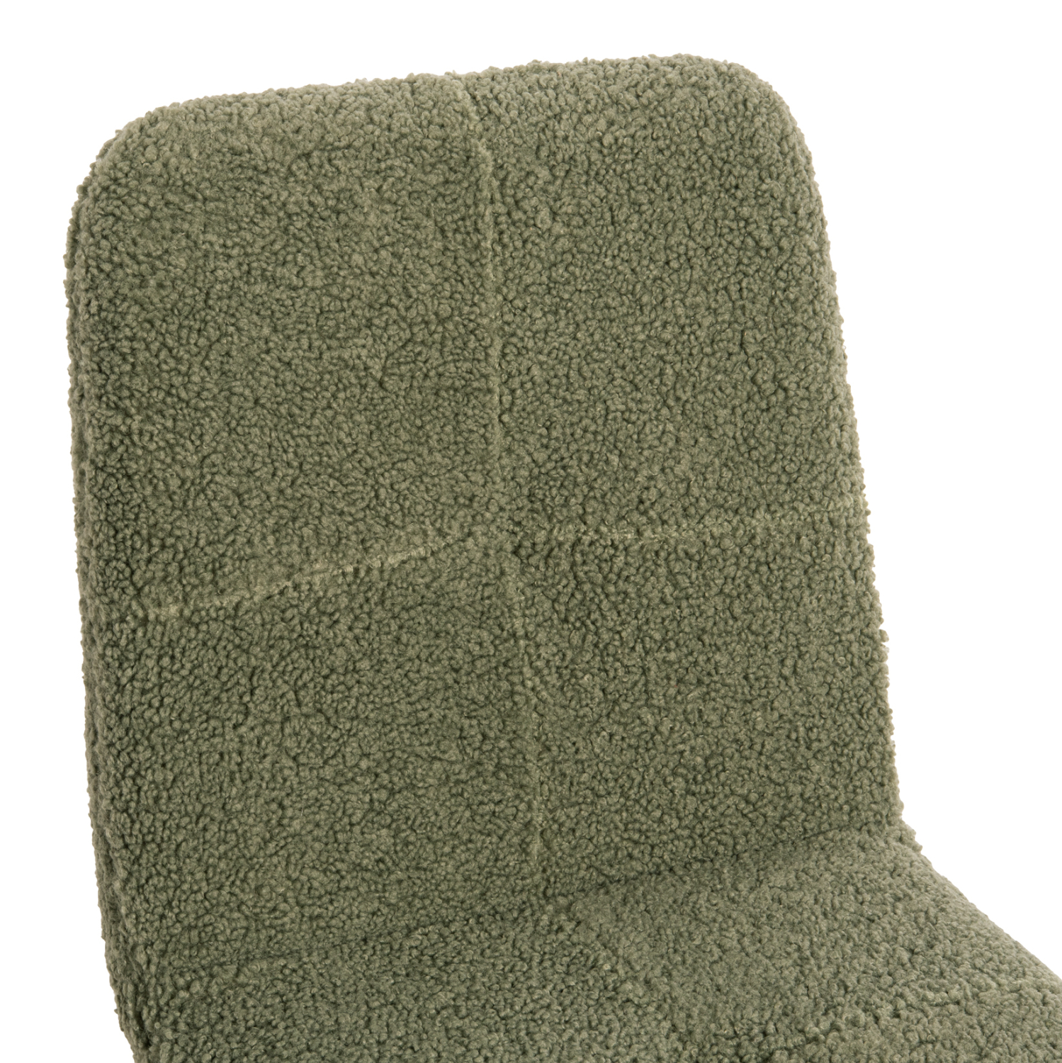 ΚΑΡΕΚΛΑ SHELLY HM8590.03 ΦΥΣΤΙΚΙ TEDDY ΥΦΑΣΜΑ-ΜΕΤΑΛΛΙΚΑ ΜΑΥΡΑ ΠΟΔΙΑ 48x64x87Yεκ. - Image 6