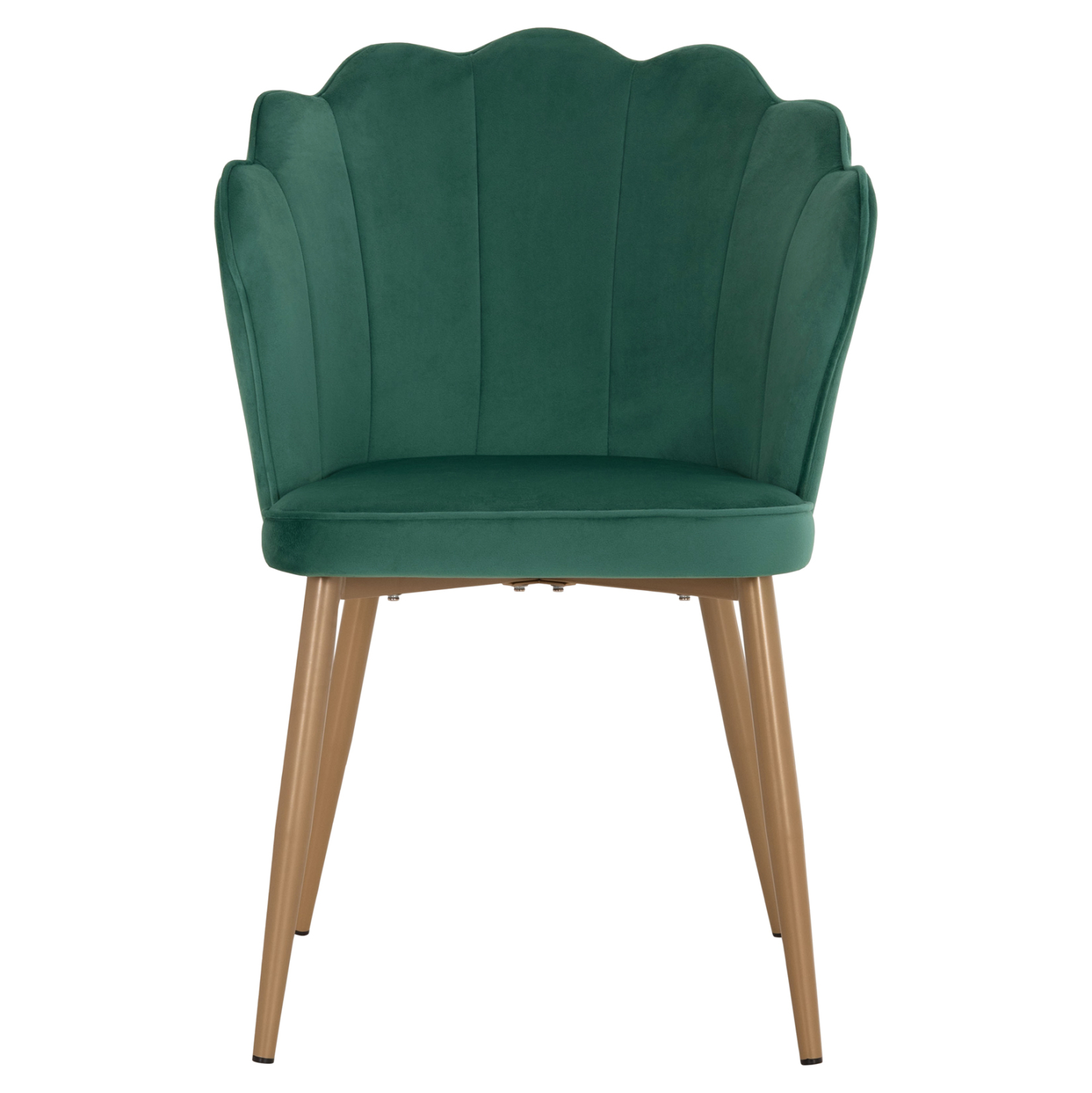 ΚΑΡΕΚΛΑ AVIE HM8737.03 ΒΕΛΟΥΔΟ ΚΥΠΑΡΙΣΣΙ ΜΕ ΜΕΤΑΛΛΙΚΟ ΧΡΥΣΟ ΣΚΕΛΕΤΟ 57.5x57.5x85 εκ. - Image 3