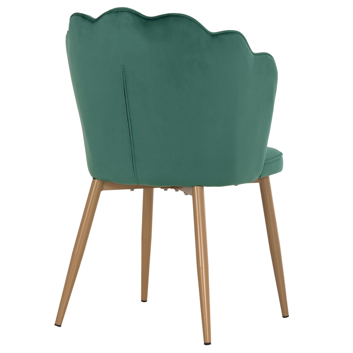 ΚΑΡΕΚΛΑ AVIE HM8737.03 ΒΕΛΟΥΔΟ ΚΥΠΑΡΙΣΣΙ ΜΕ ΜΕΤΑΛΛΙΚΟ ΧΡΥΣΟ ΣΚΕΛΕΤΟ 57.5x57.5x85 εκ. - Image 4