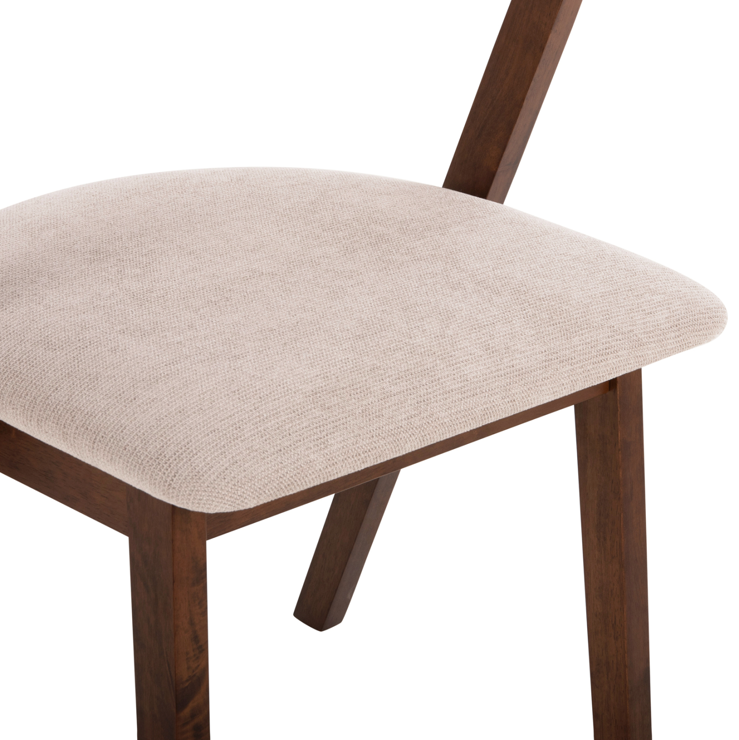 ΚΑΡΕΚΛΑ RIDER HM9734.02 RUBBERWOOD ΣΕ ΚΑΡΥΔΙ-ΥΦΑΣΜΑ ΕΚΡΟΥ 59x59x83Yεκ. - Image 8