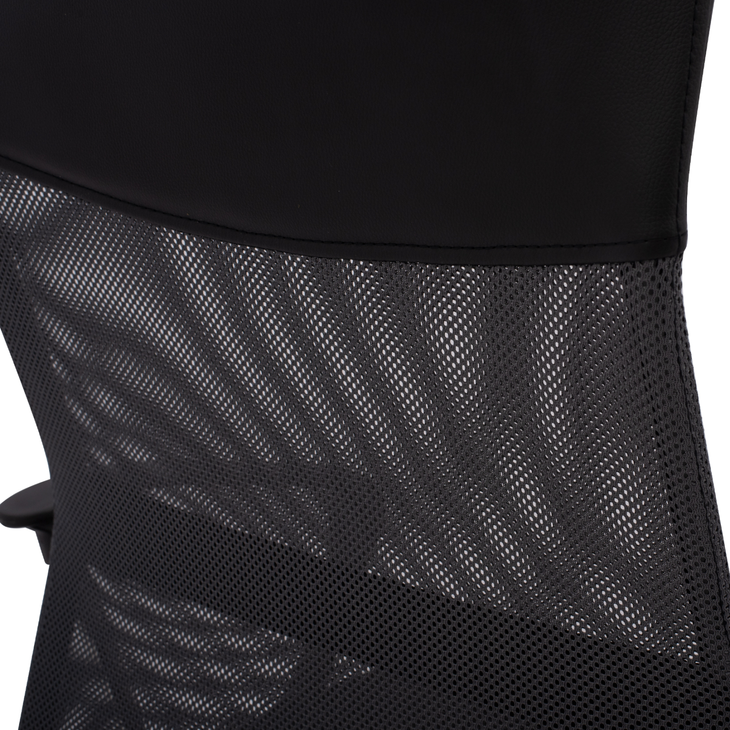 ΚΑΡΕΚΛΑ ΓΡΑΦΕΙΟΥ CABLE HM1000.10 ΜΑΥΡΟ ΓΚΡΙ MESH ΠΟΔΙ ΧΡΩΜΙΟΥ 61x58x118 εκ. - Image 9